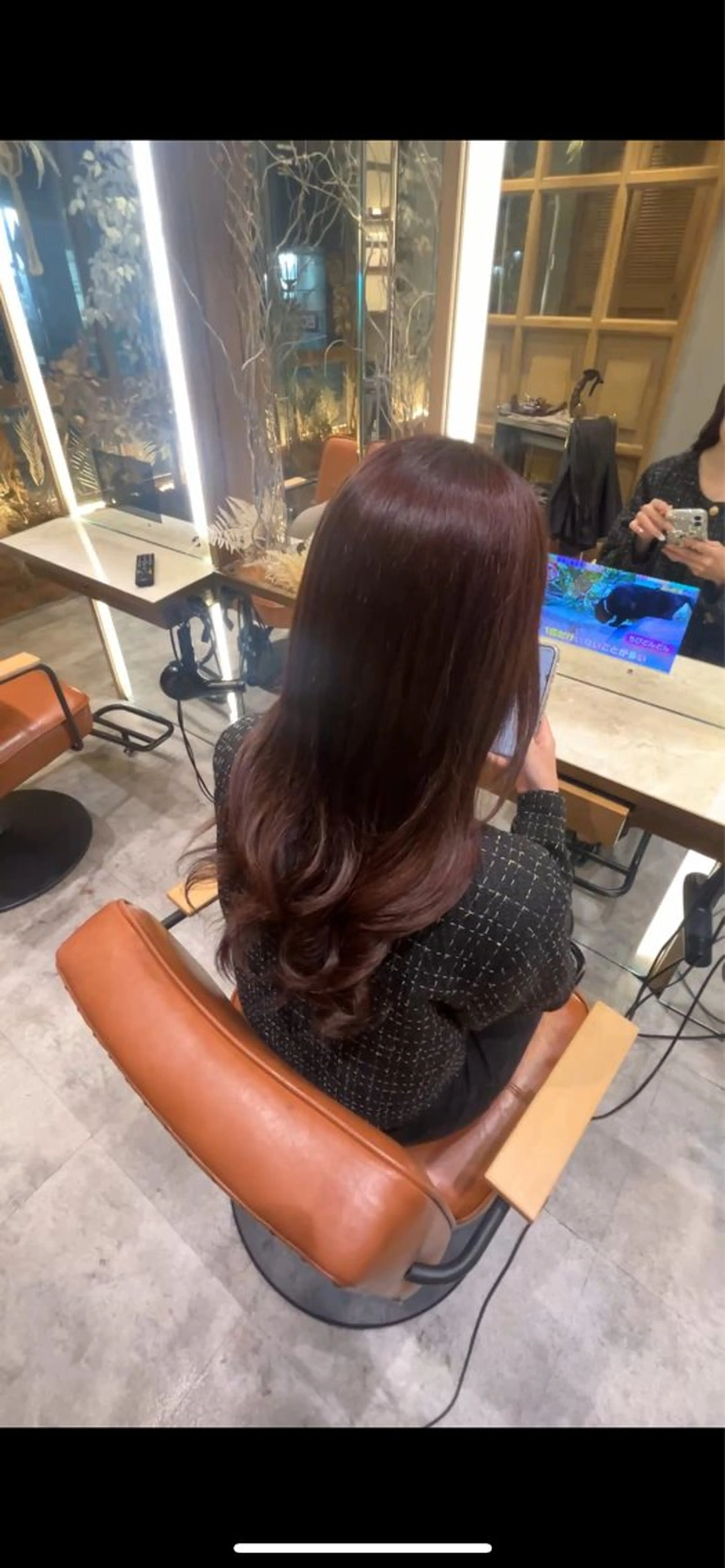 ロング ヘアカラー 🍀olelo国立 🐱みどりこのヘアスタイル