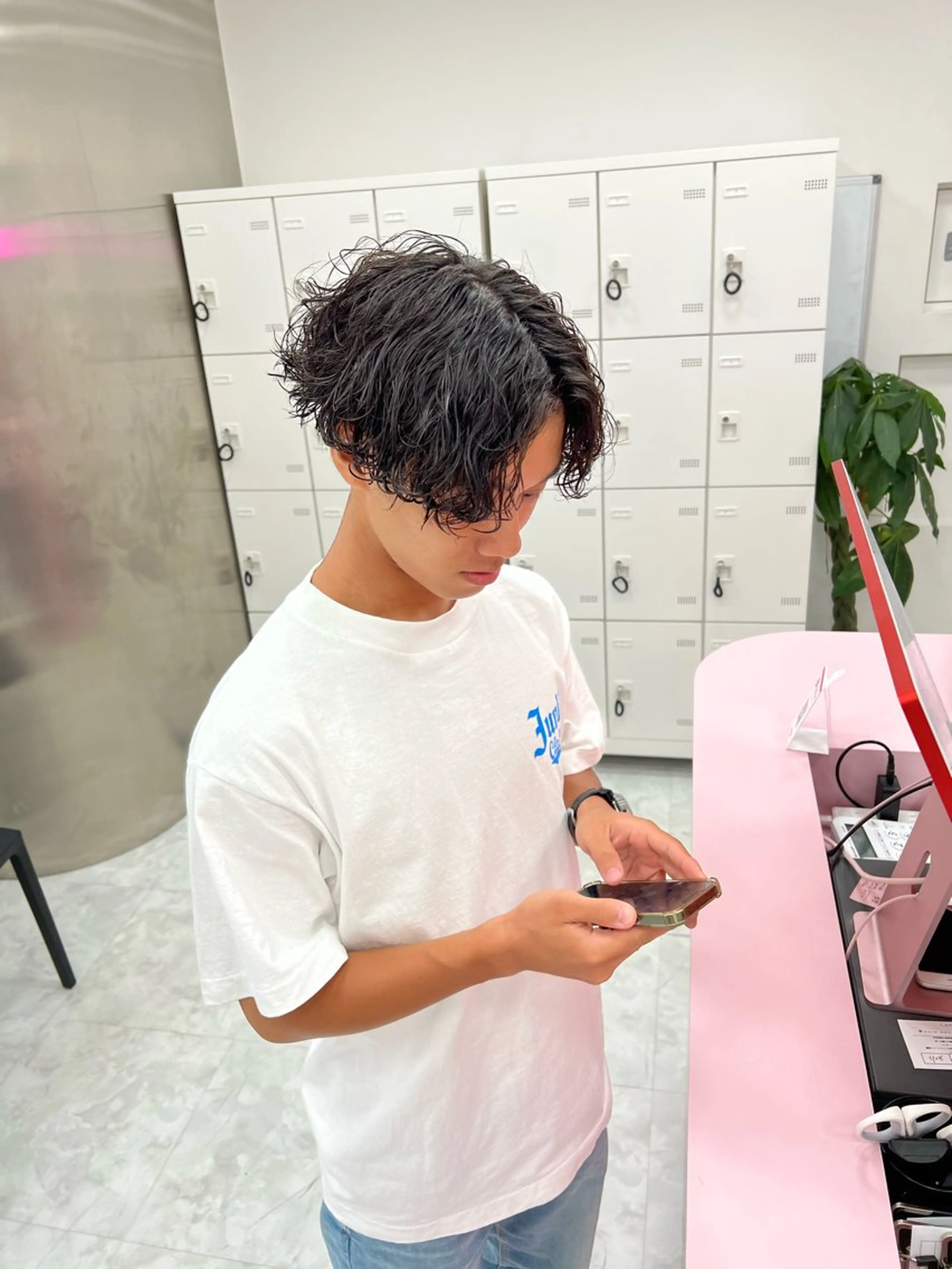 ショート カラー パーマ メンズ カット ヘアカラー トリートメント ヘッドスパ ヘアセット トレンド/レイヤー うる艶🪞CANDYのヘアスタイル