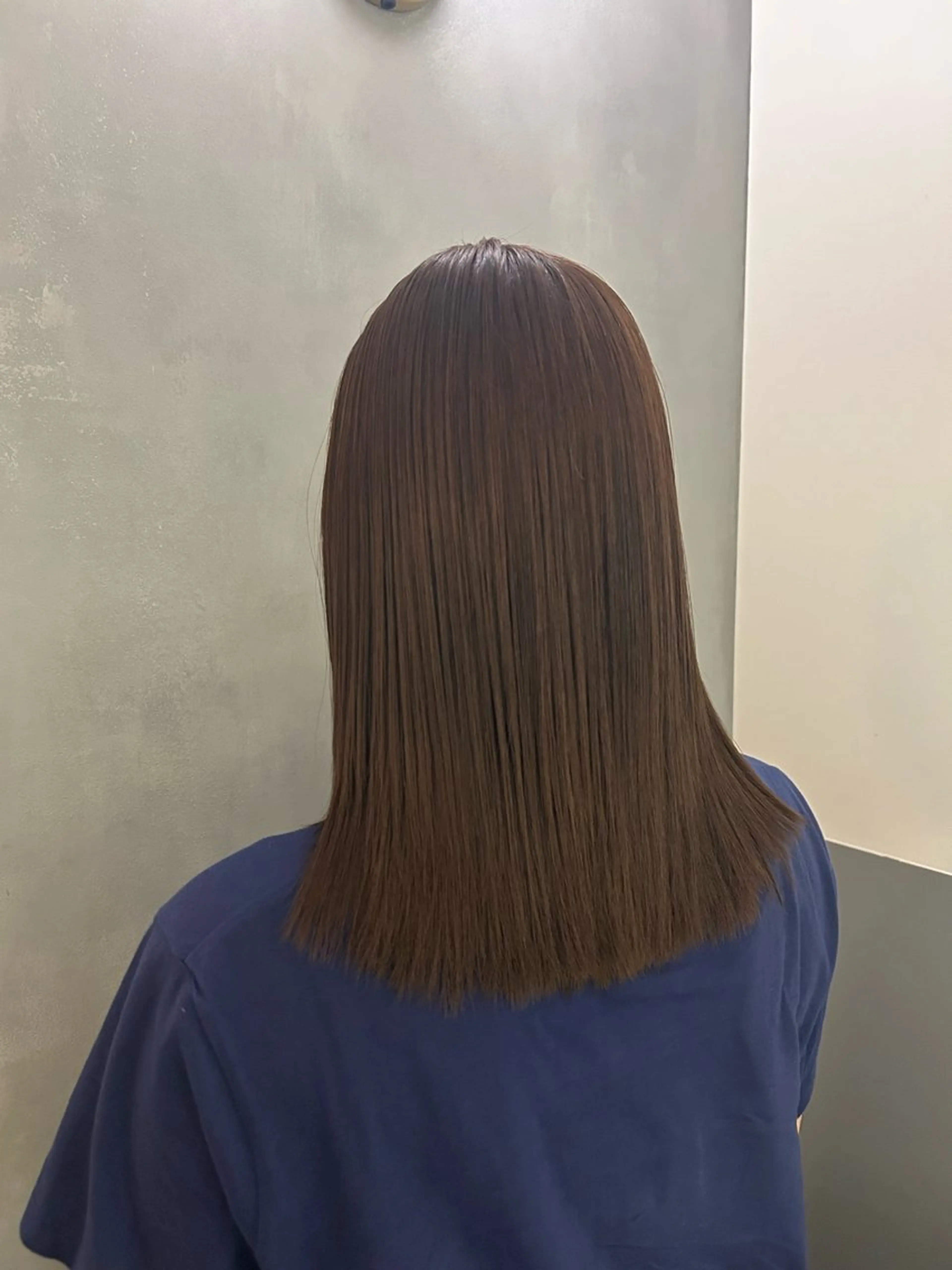 ミディアム カラー カット ヘアカラー 🦖ミニボブ/ボブ /MOEKA🦕のヘアスタイル