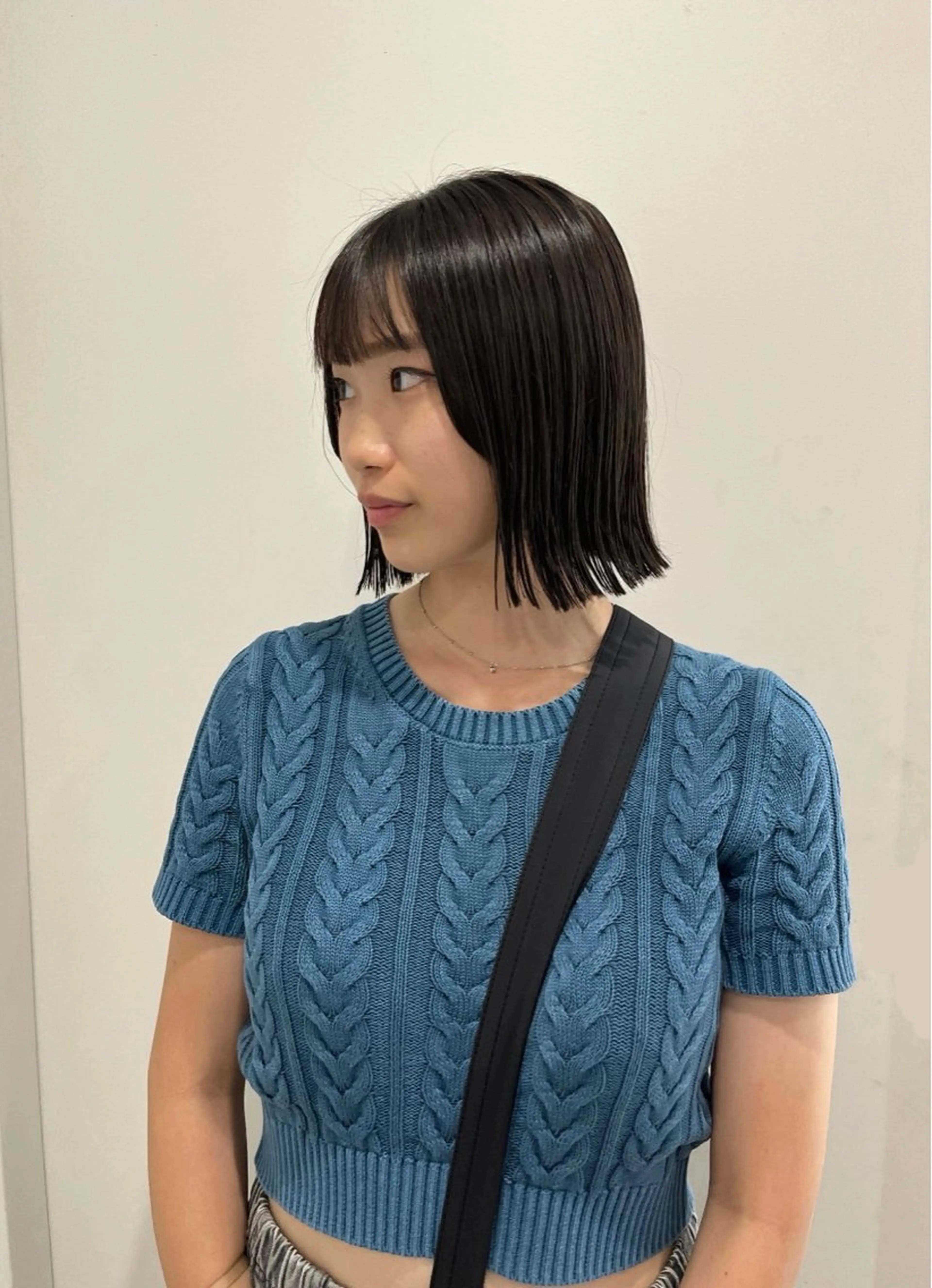 ショート ボブ 縮毛矯正/ハイトーン /パーマ/前原汐🎐のヘアスタイル