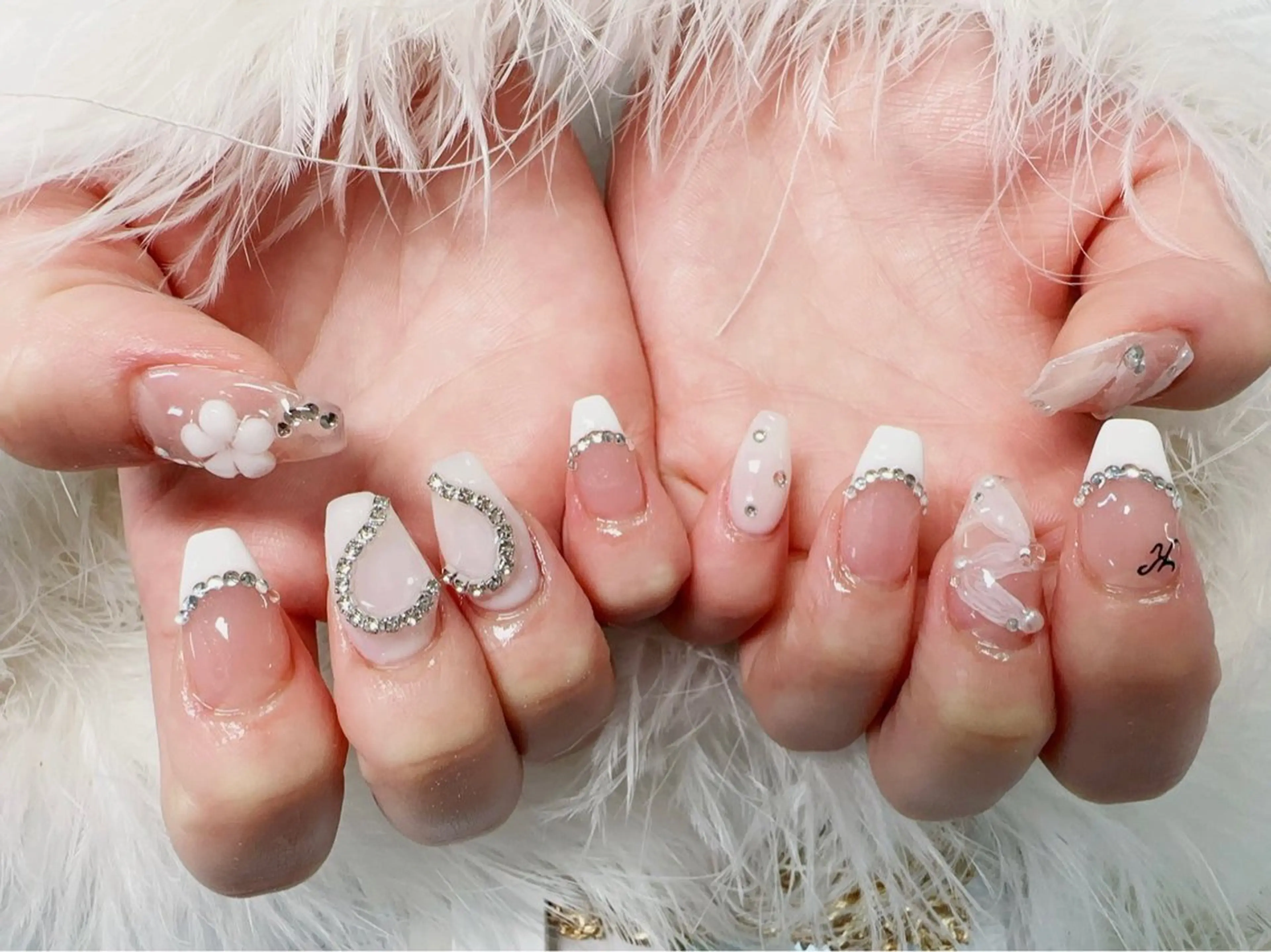 カラー ハンドネイル JOJOネイル所属・JOJO ネイルのネイルデザイン