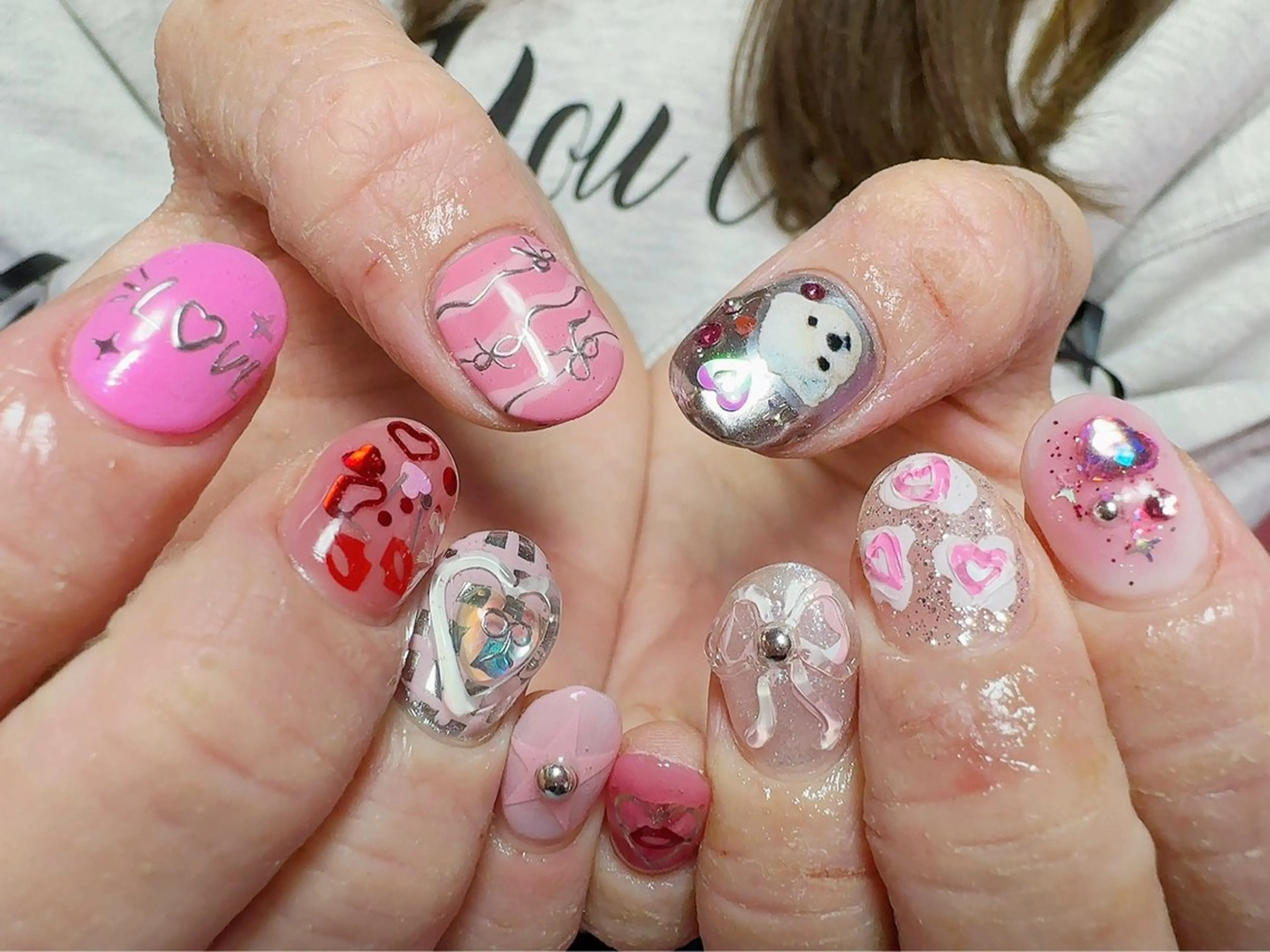 ネイル ハンドネイル Nail Atelier IamI所属・アイアムアイ 大村磨衣のネイルデザイン