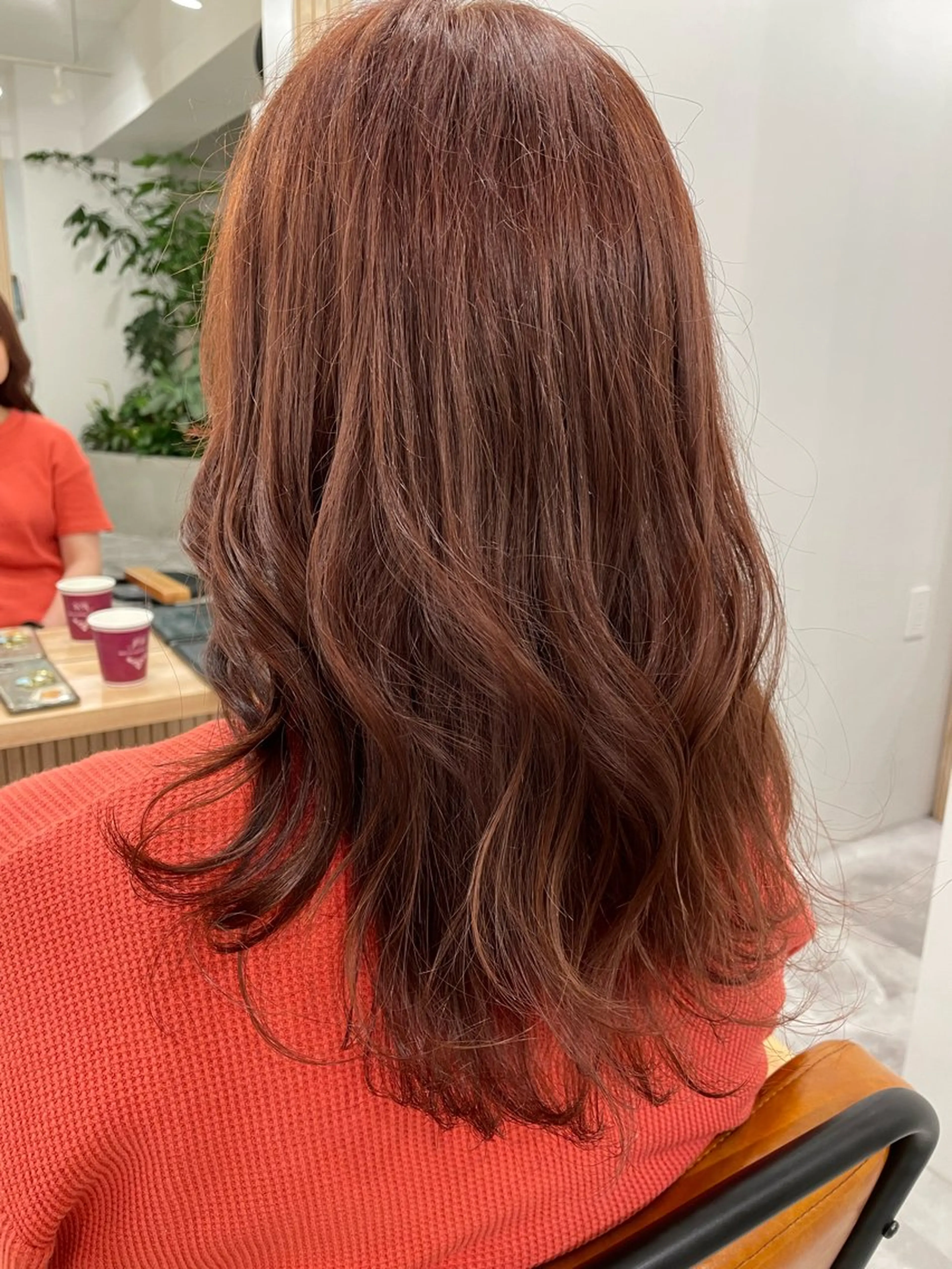 セミロング 似合わせカット ヘアカラー 🌈航汰【こうた】 🌈/透明感カラーのヘアスタイル