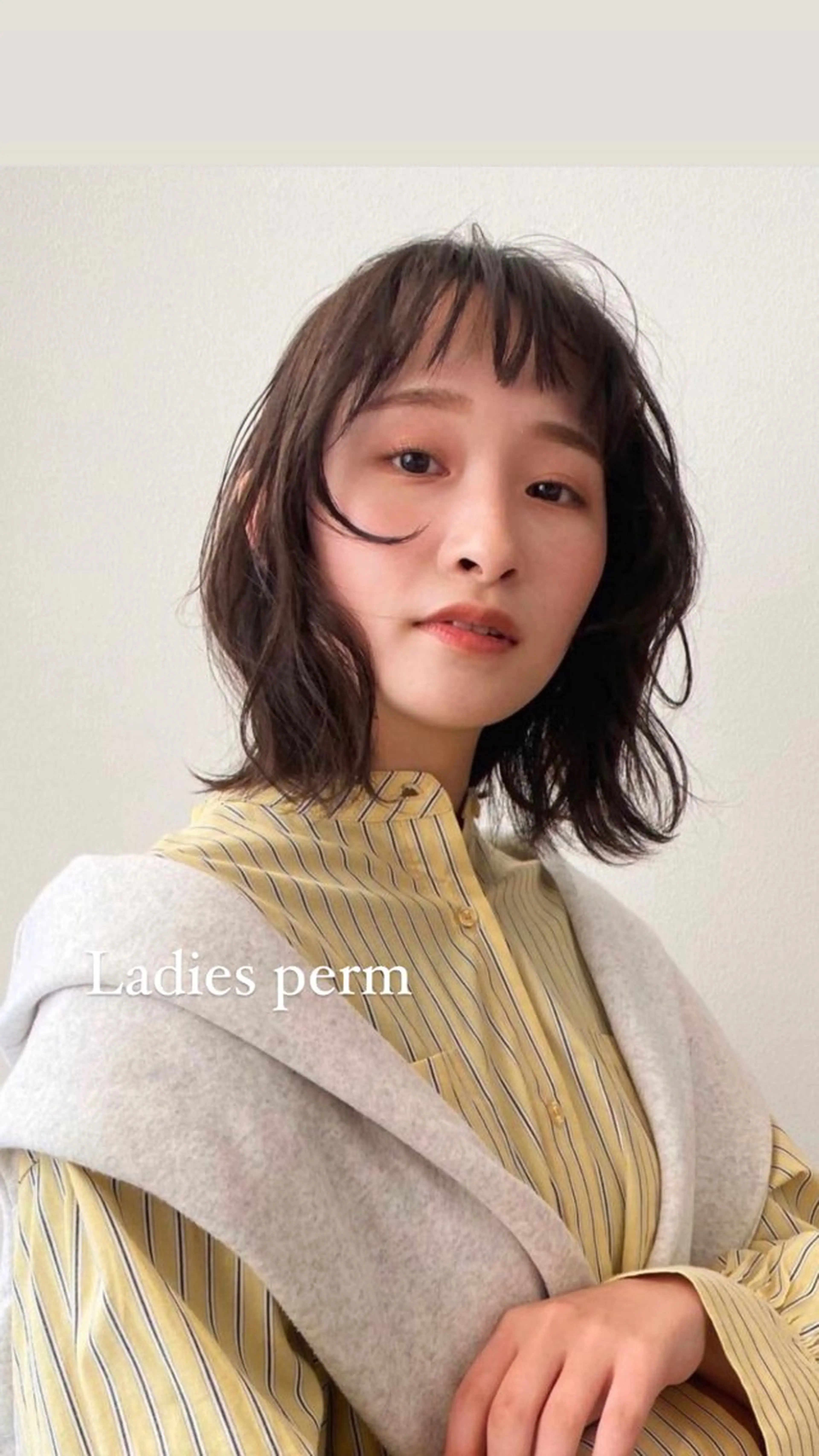《Ladie’s only》🌀cut+似合わせperm🌀の写真