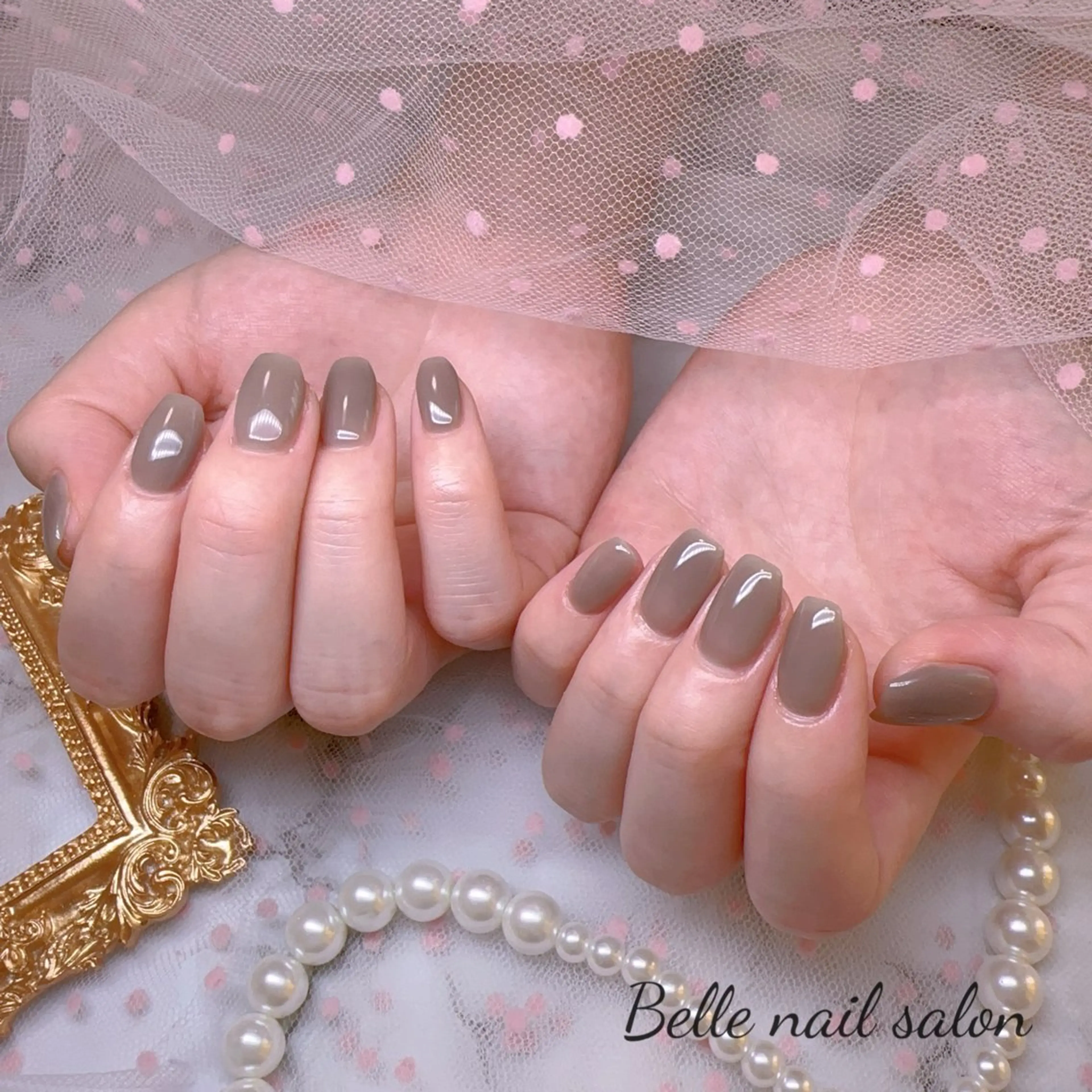 ネイル オーロラネイル フットネイル 韓国ネイル ラメ(グリッター) ラメグラデーション Belle nail salon 新小岩のネイルデザイン