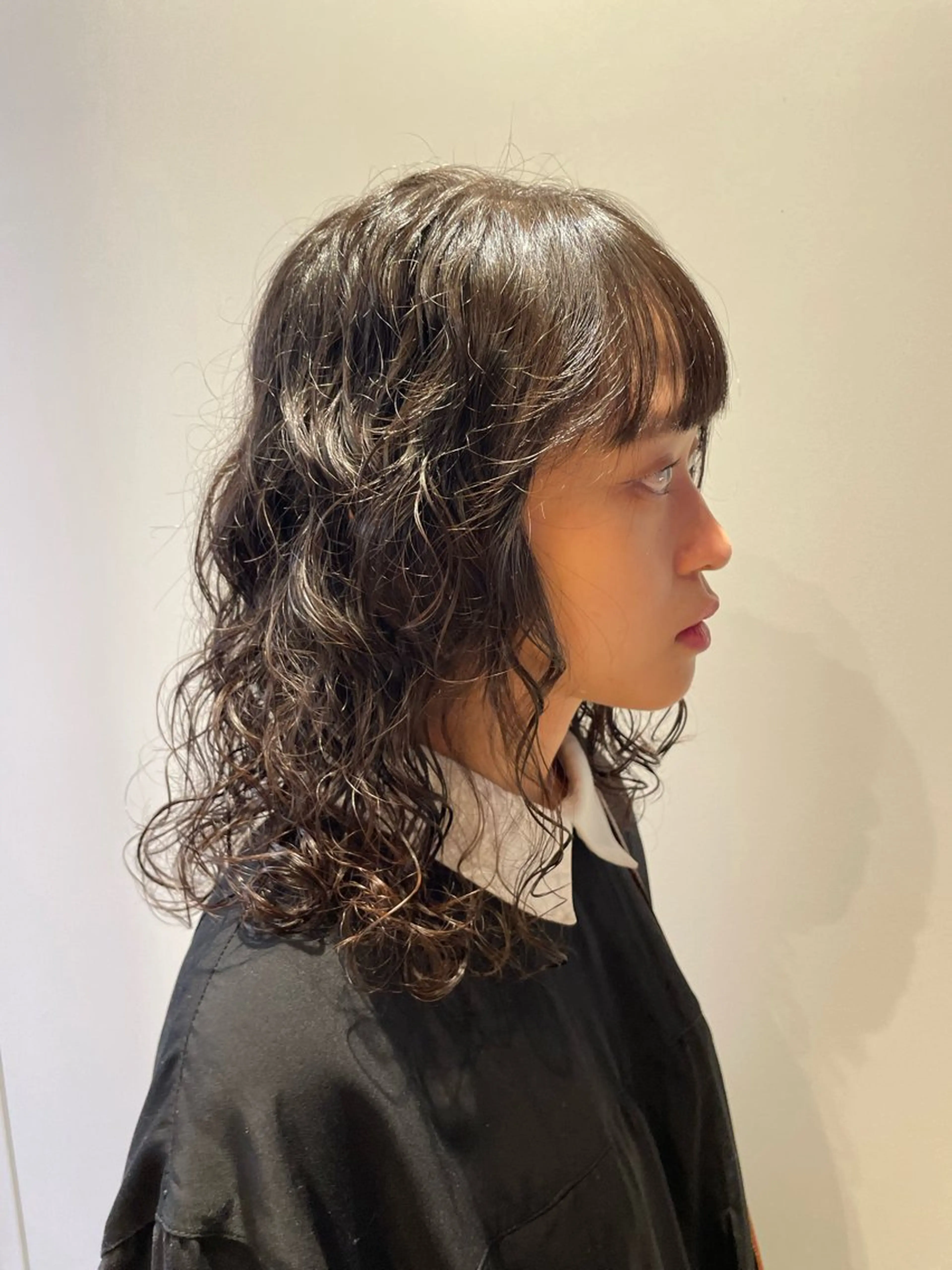 セミロング パーマ Toiro 横浜所属・🎀レイヤー/パーマ カラー/ai🎀のヘアスタイル