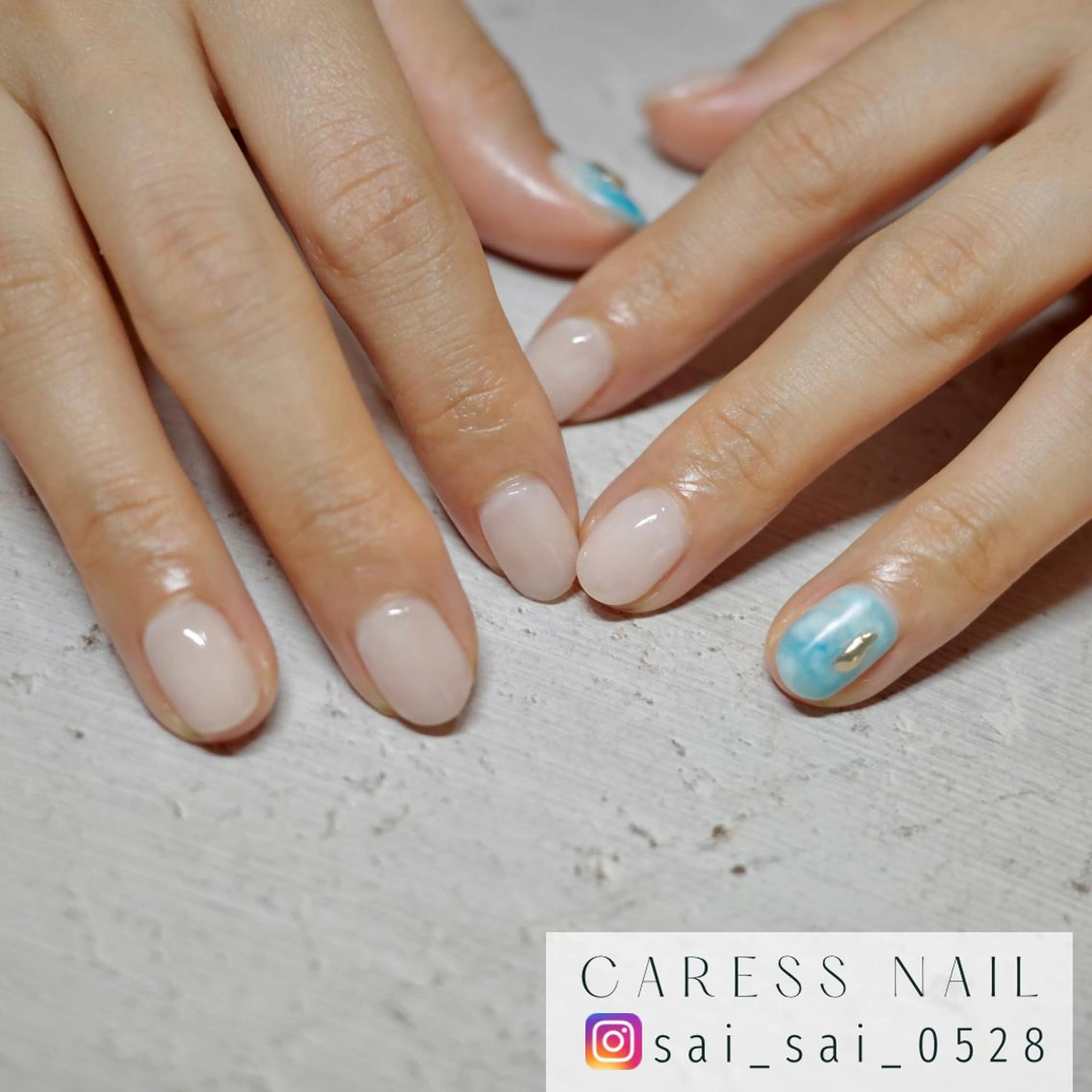 ネイル caress nail カレスネイル 代々木上原所属・カレスネイル さいのネイルデザイン