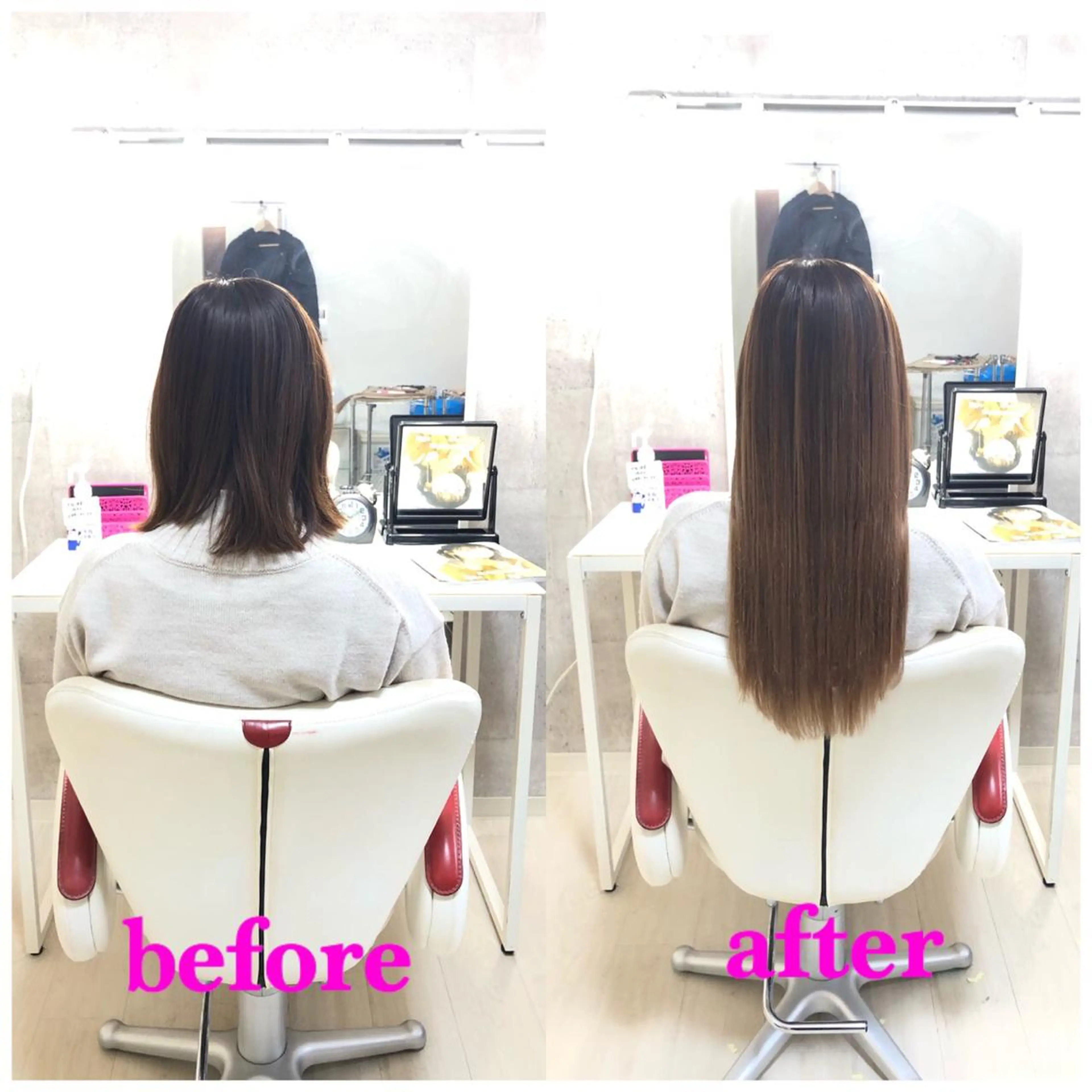 ロング エクステ ドレスアップ心斎橋店所属・🌸ドレスアップ 心斎橋店🌸のヘアスタイル