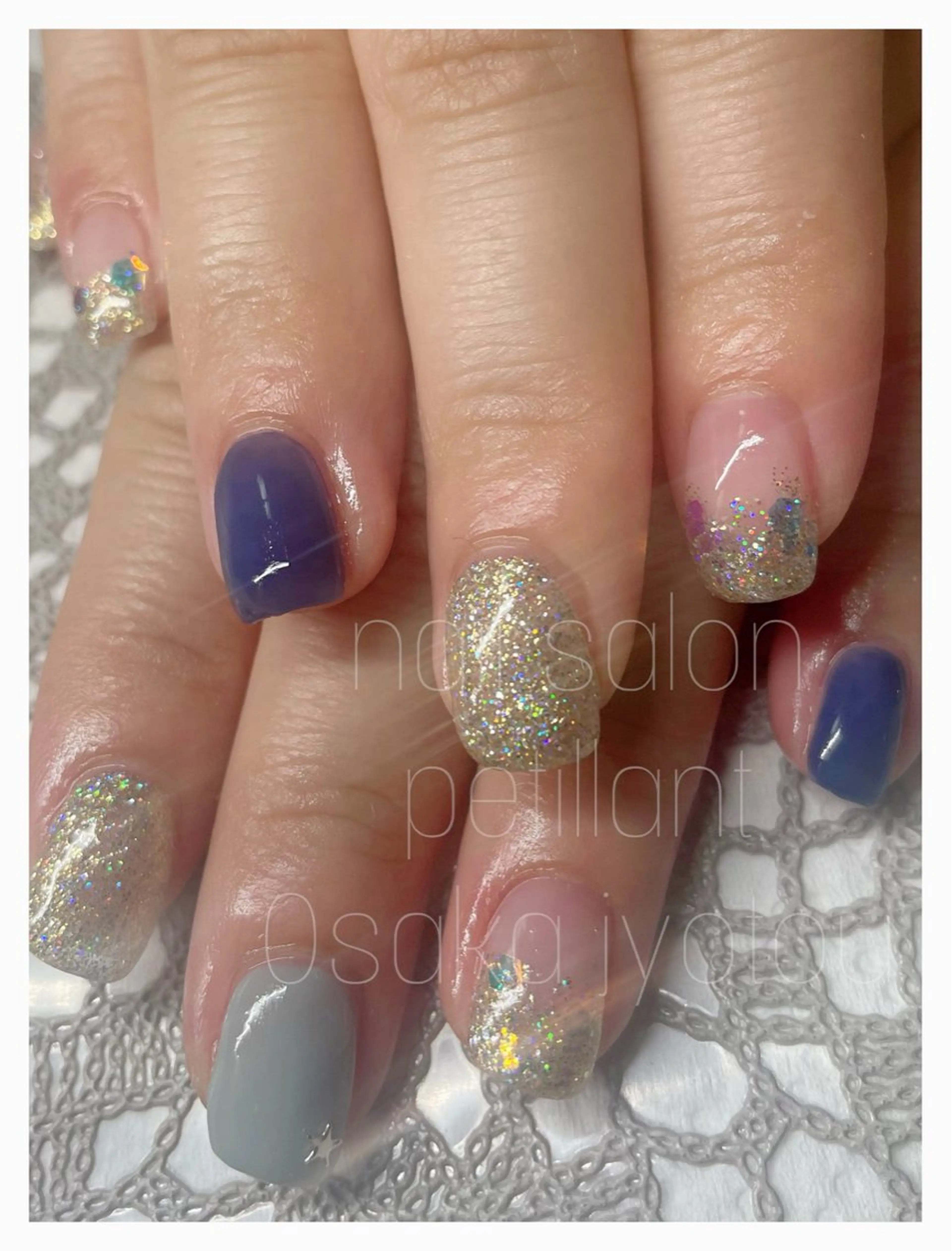 ネイル キラキラネイル petillant所属・nail salon petillantのネイルデザイン