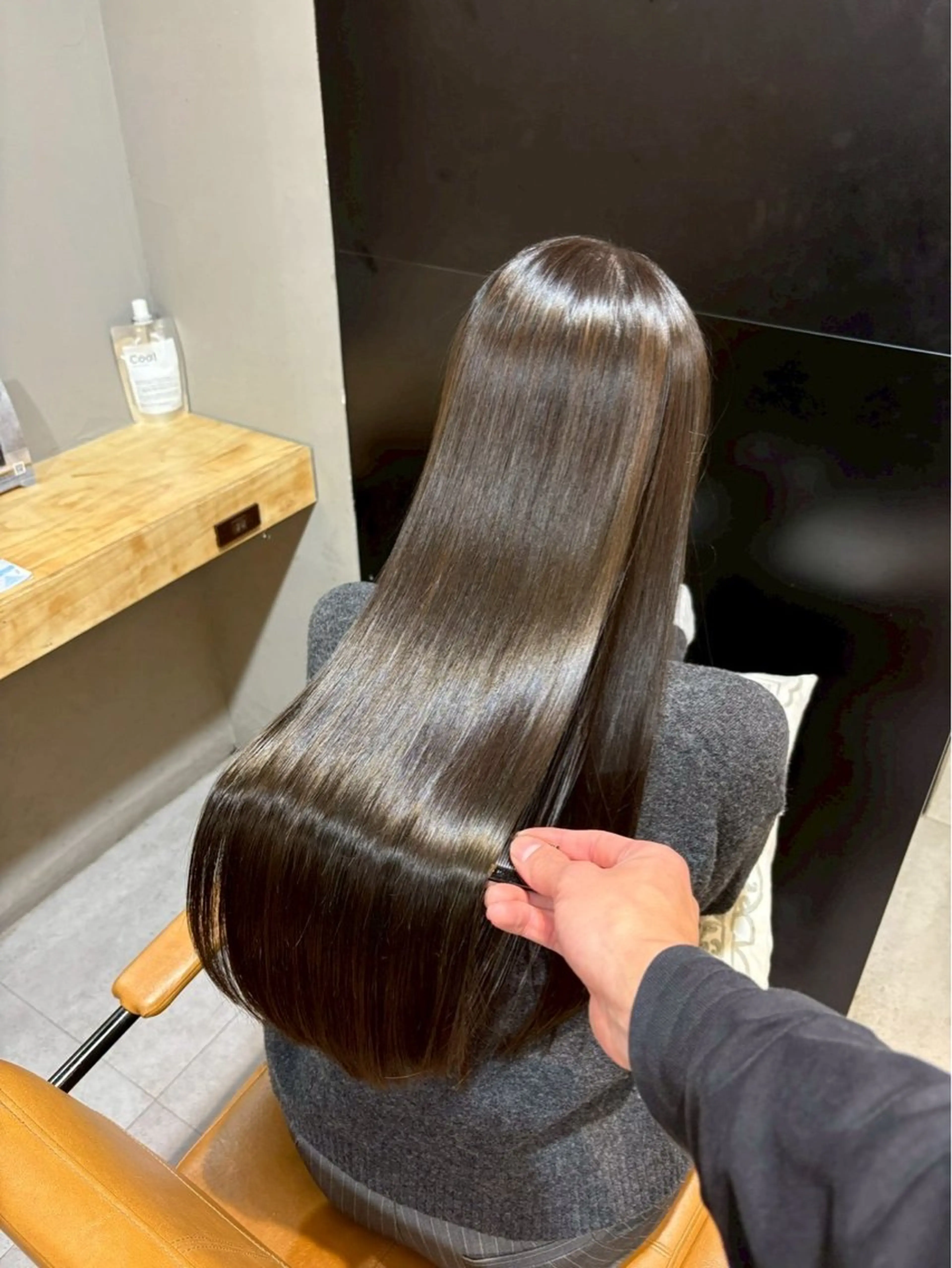 ロング カラー ヘアカラー ioe愛莉/暖色カラ ー/透明感カラーのヘアスタイル