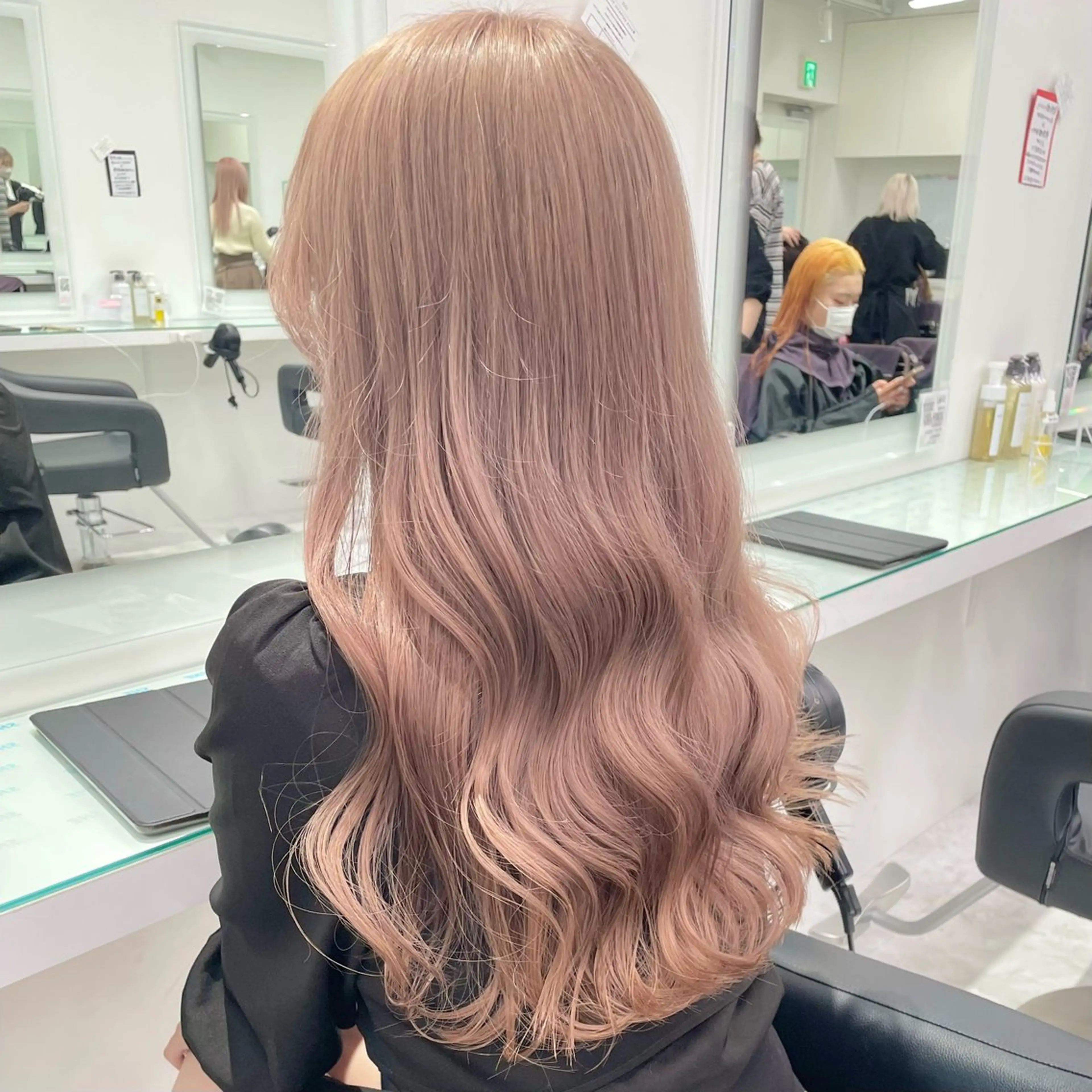 ミディアム カラー 艶髪グレージュ特化/ CHIKARAのヘアスタイル