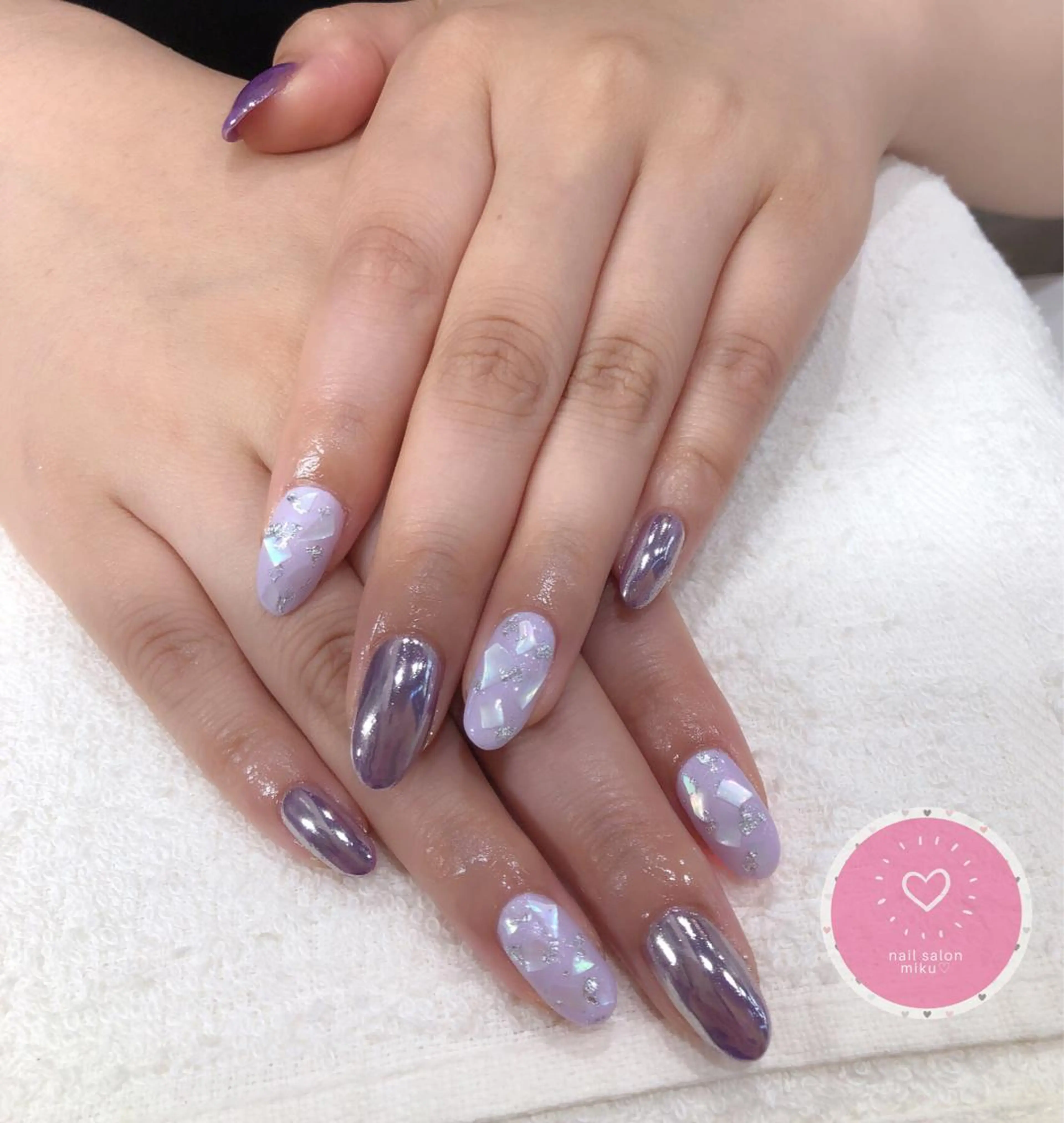 ネイル 遊津 美来のネイルデザイン