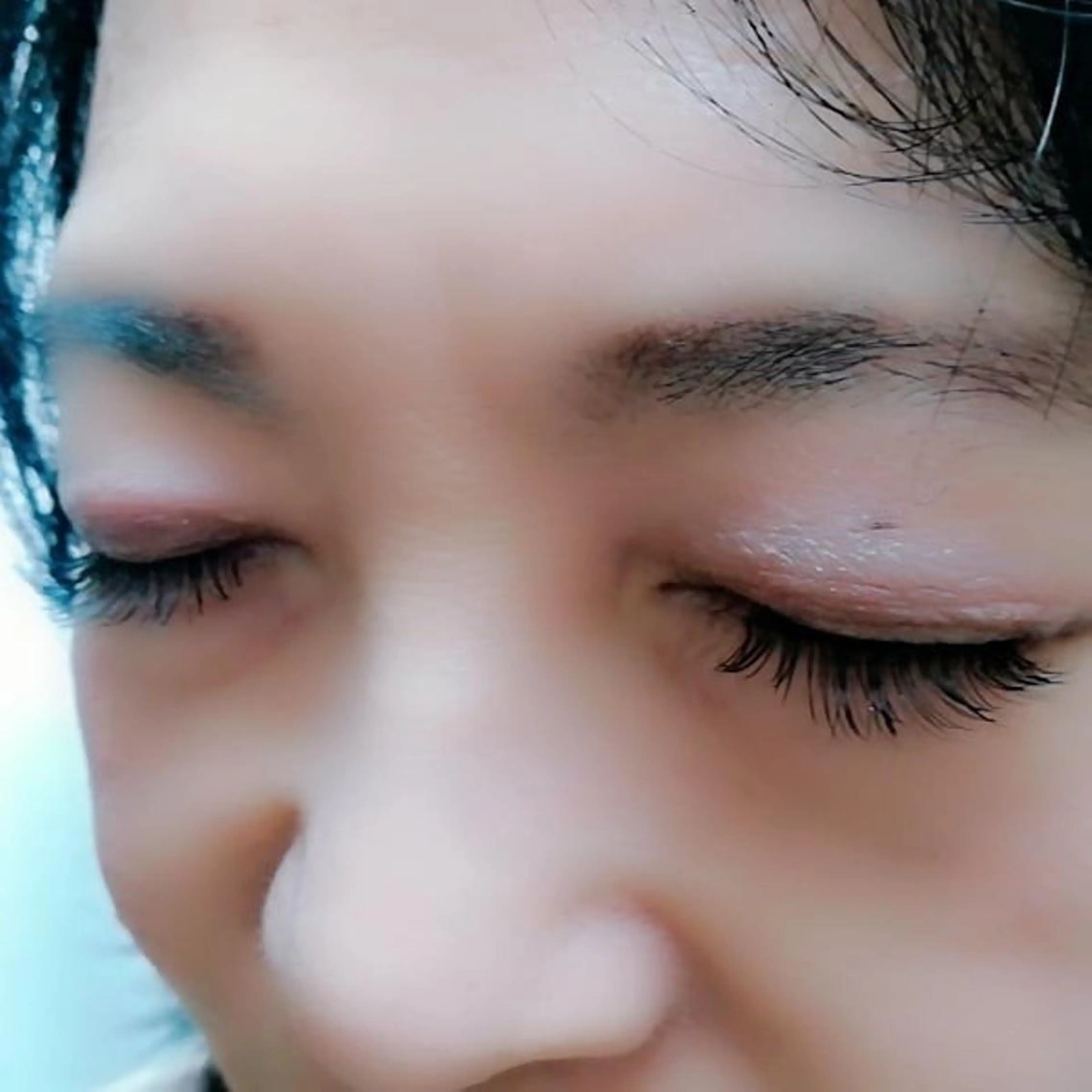 マツエク・マツパ 付け放題 キュート フラットラッシュ ナチュラル セーブル 吉岡 ゆうなのマツエク・マツパデザイン