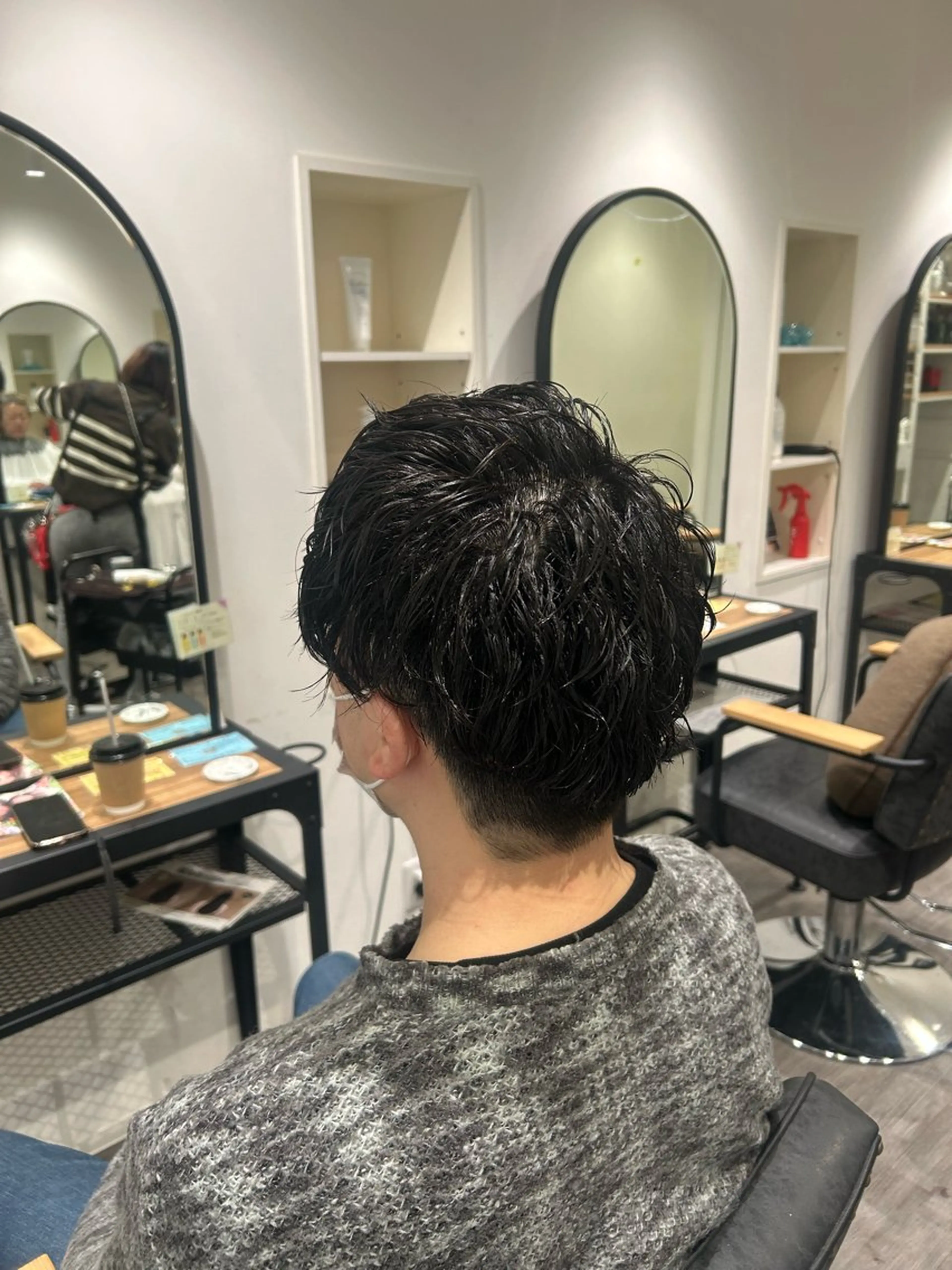 パーマ メンズ メンズパーマ メンズツイストパーマ ツイストパーマ カット パーマ トリートメント cocotte 💟草間紫音💟のヘアスタイル