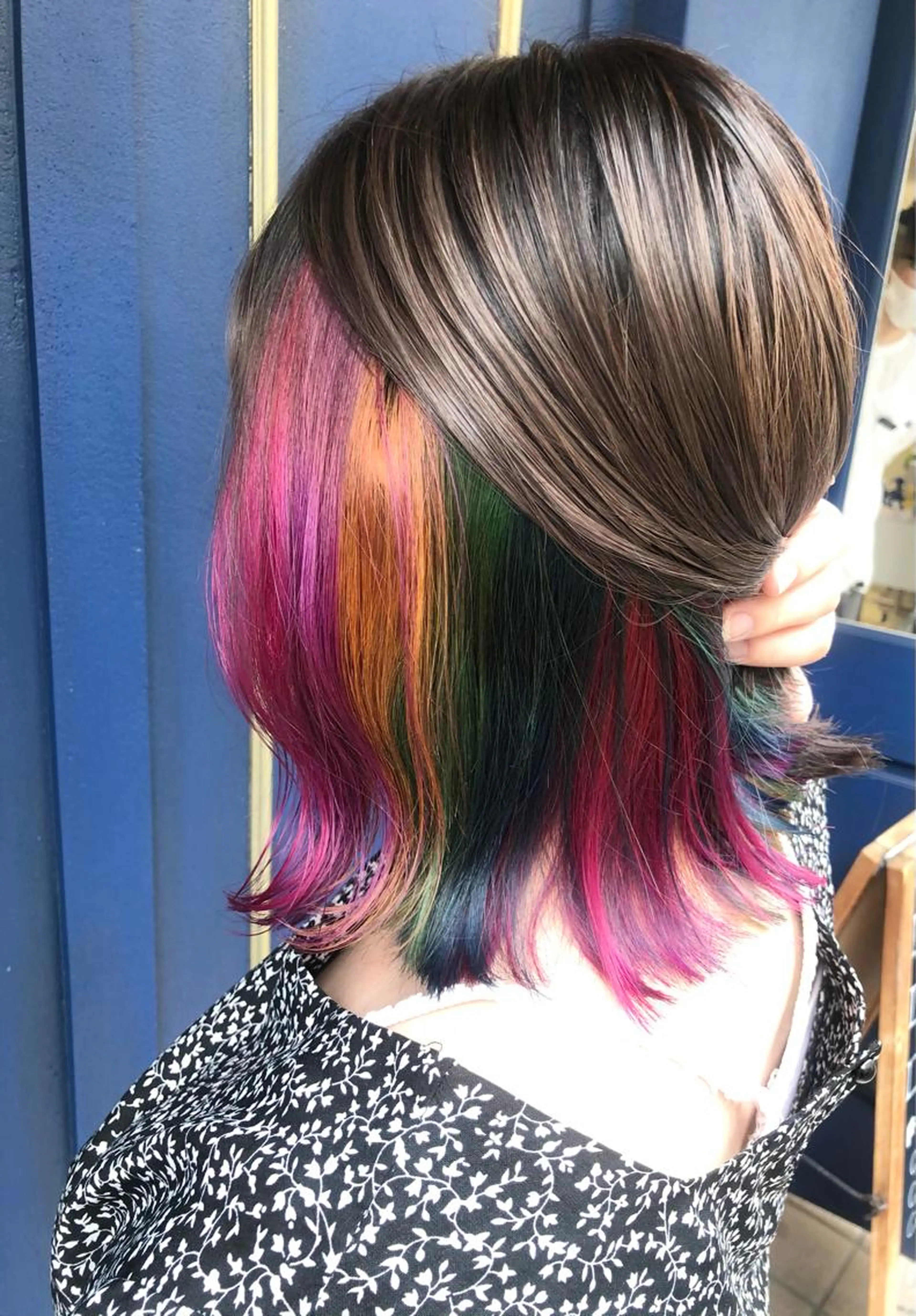 カット＋【ユニコーンカラー】🦄✨＋リペアトリートメント✨の写真