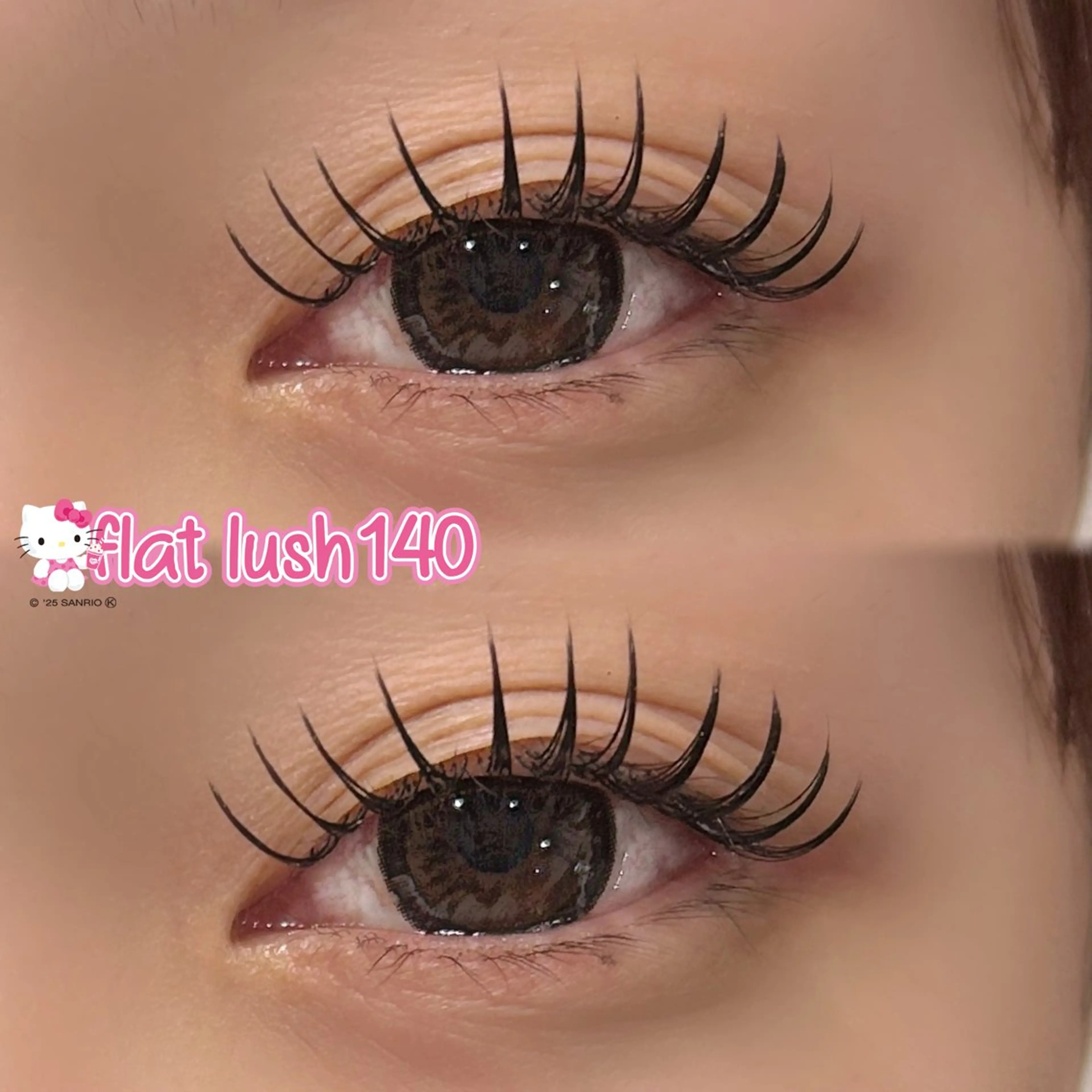 マツエク・マツパ フラットラッシュ hair salon Earnest[アーネスト]Oofuna所属・まつ毛&ヘア earnest山田のマツエク・マツパデザイン