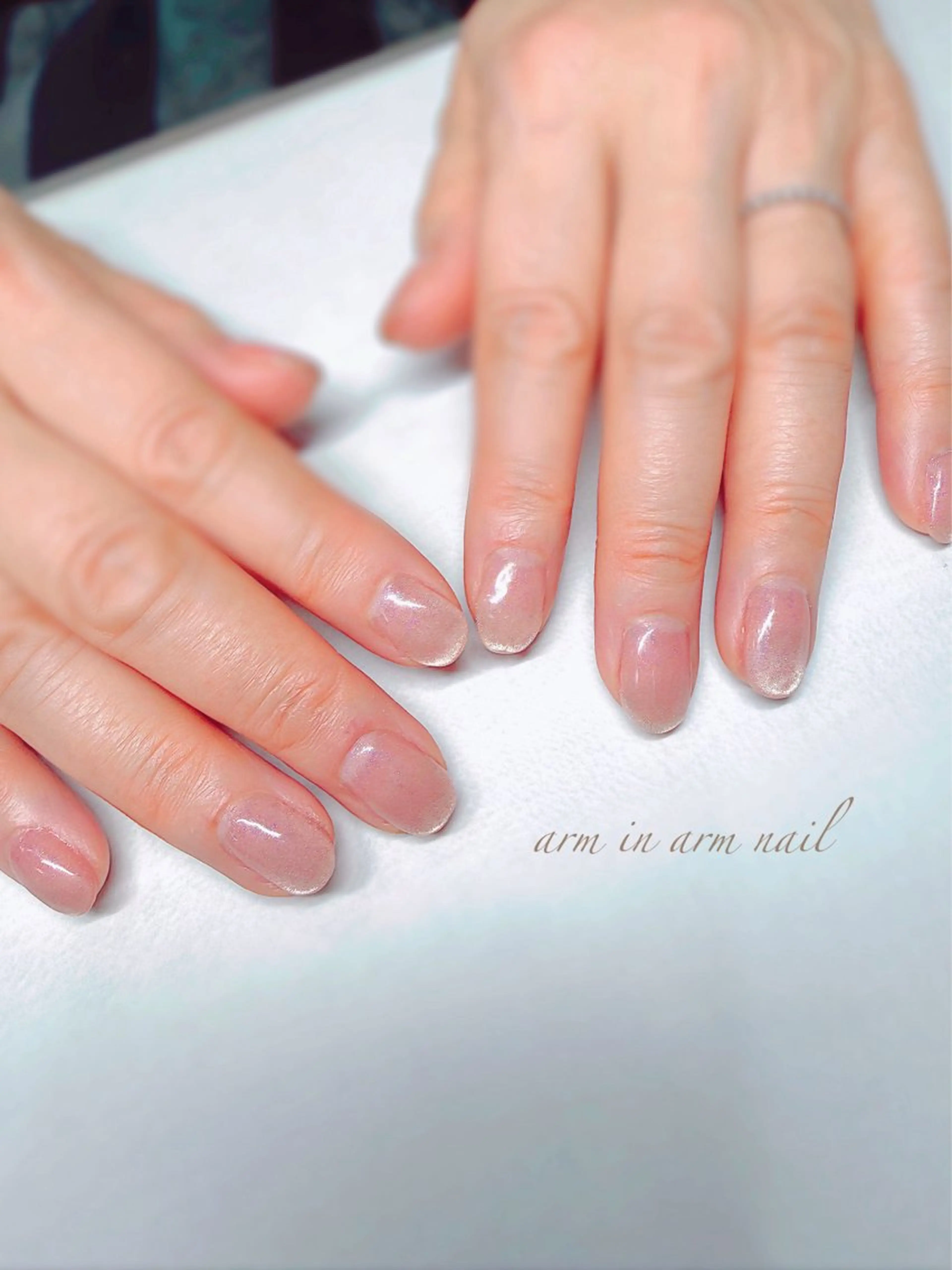 ネイル arm in arm ︎✿Yamamotoのマツエク・マツパデザイン