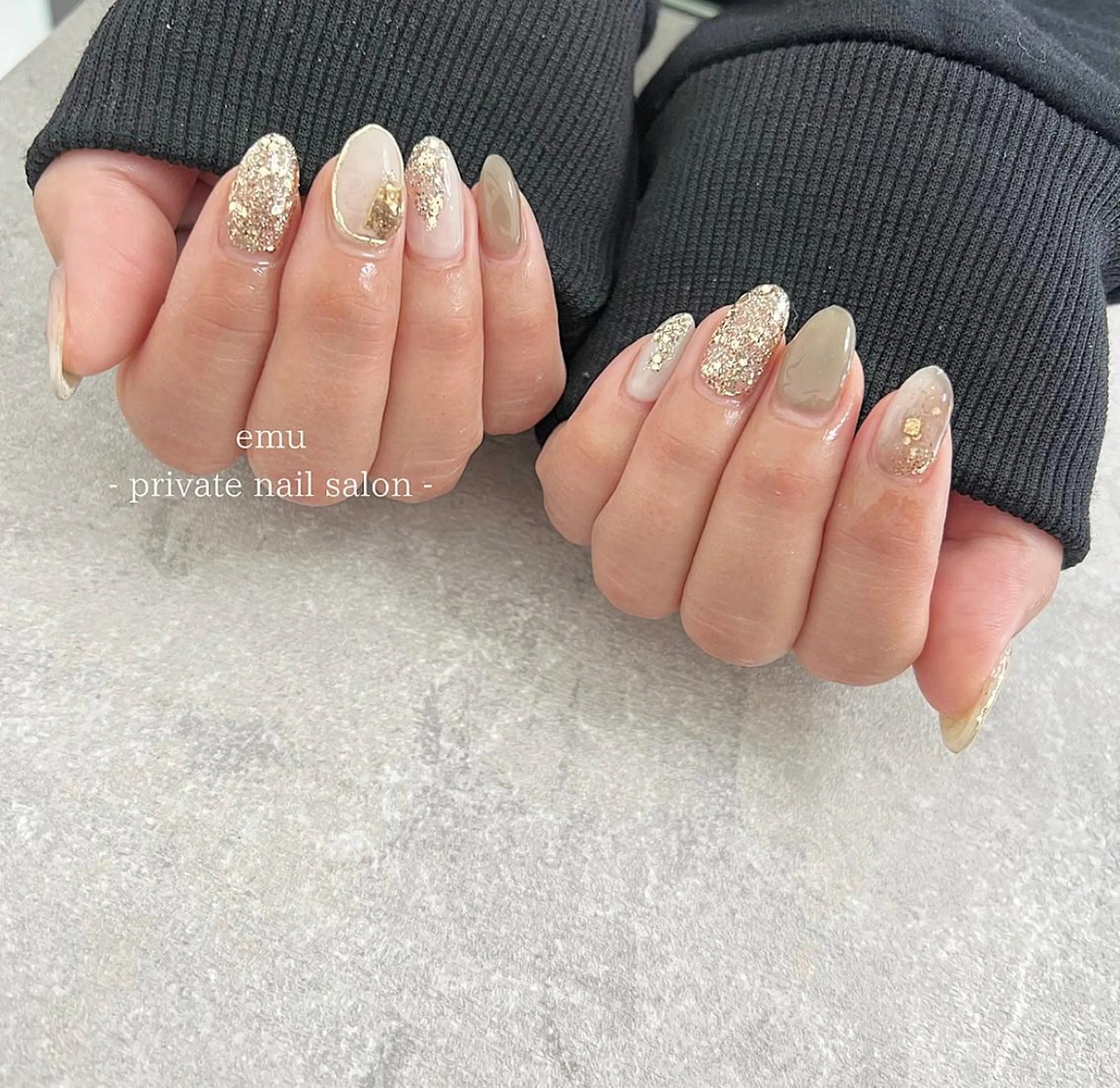 ネイル ニュアンスネイル emu nailのネイルデザイン