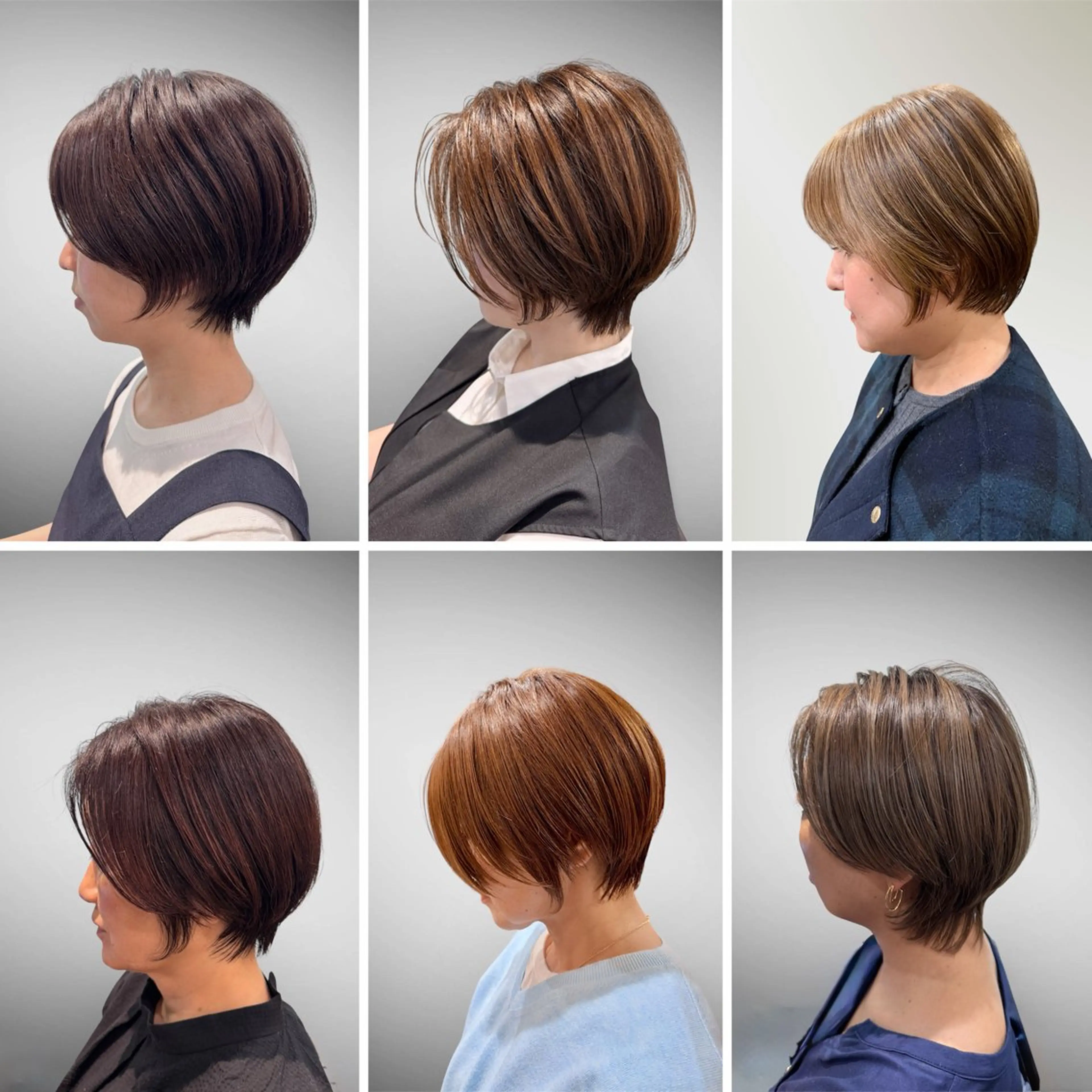 ショート カラー カット ヘアカラー トリートメント ショート/ボブ/ レイヤー✂鷲田竜也のヘアスタイル