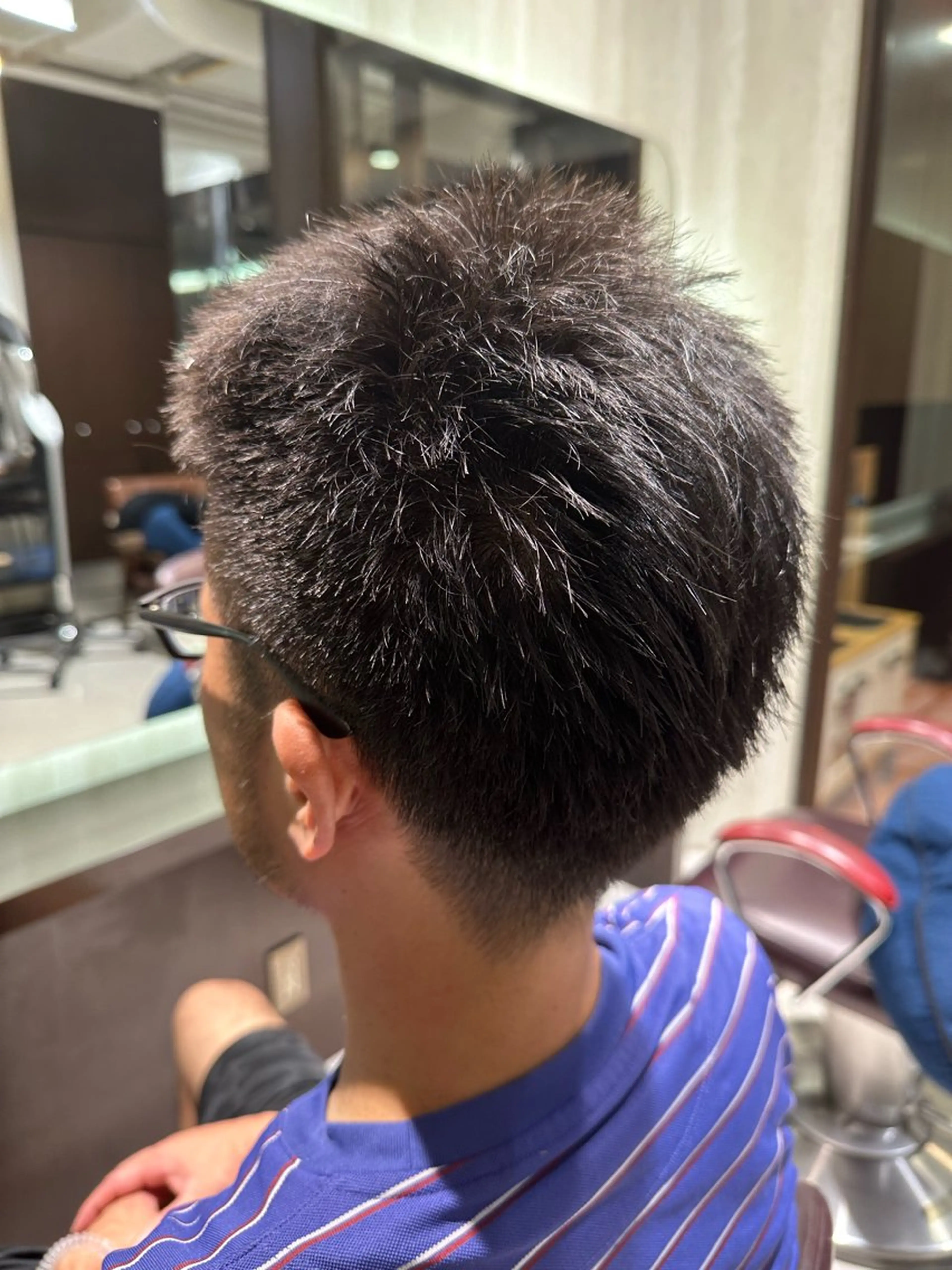 メンズ ブリーチ/艶カラー カノ🌼のヘアスタイル