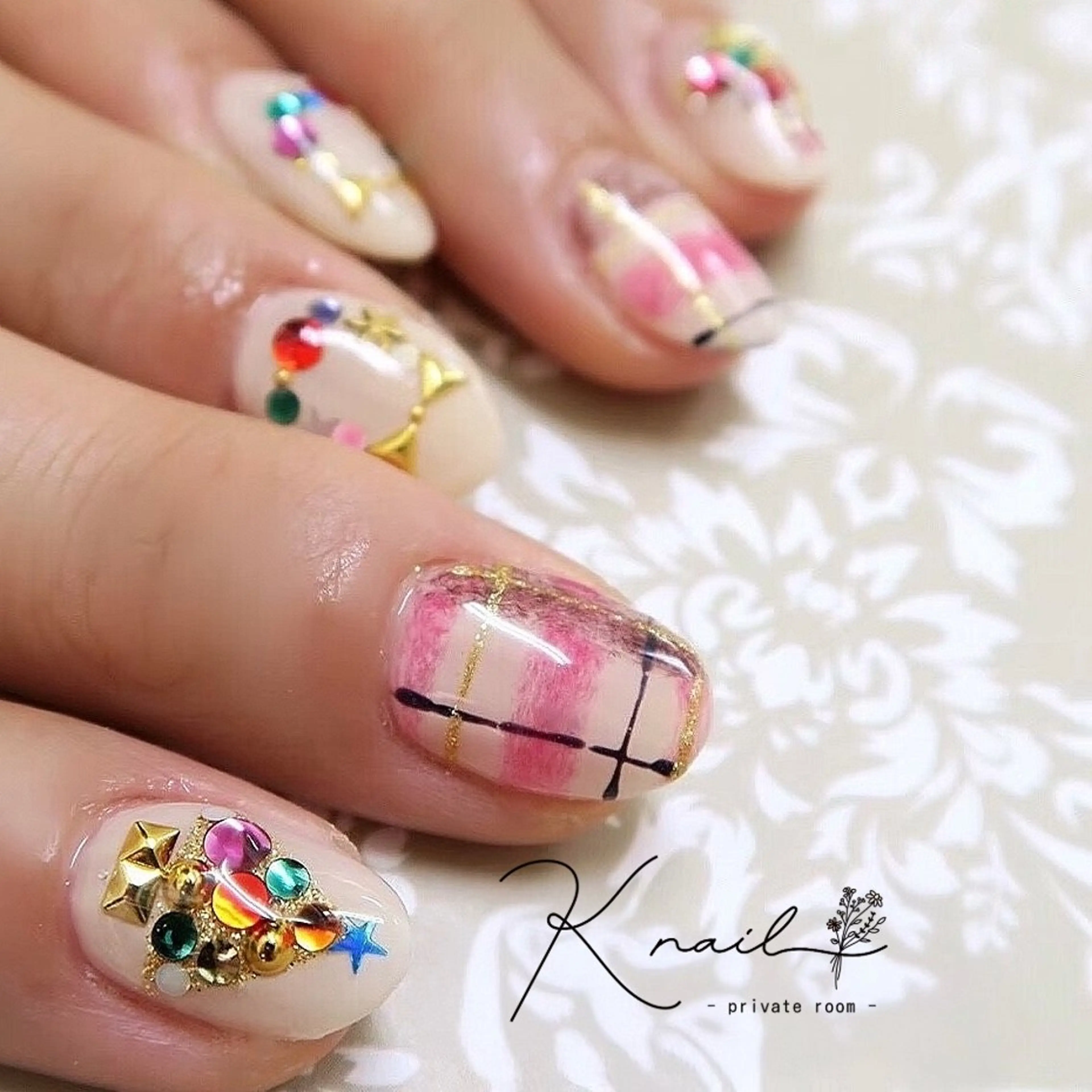 ネイル 王 雅文のネイルデザイン