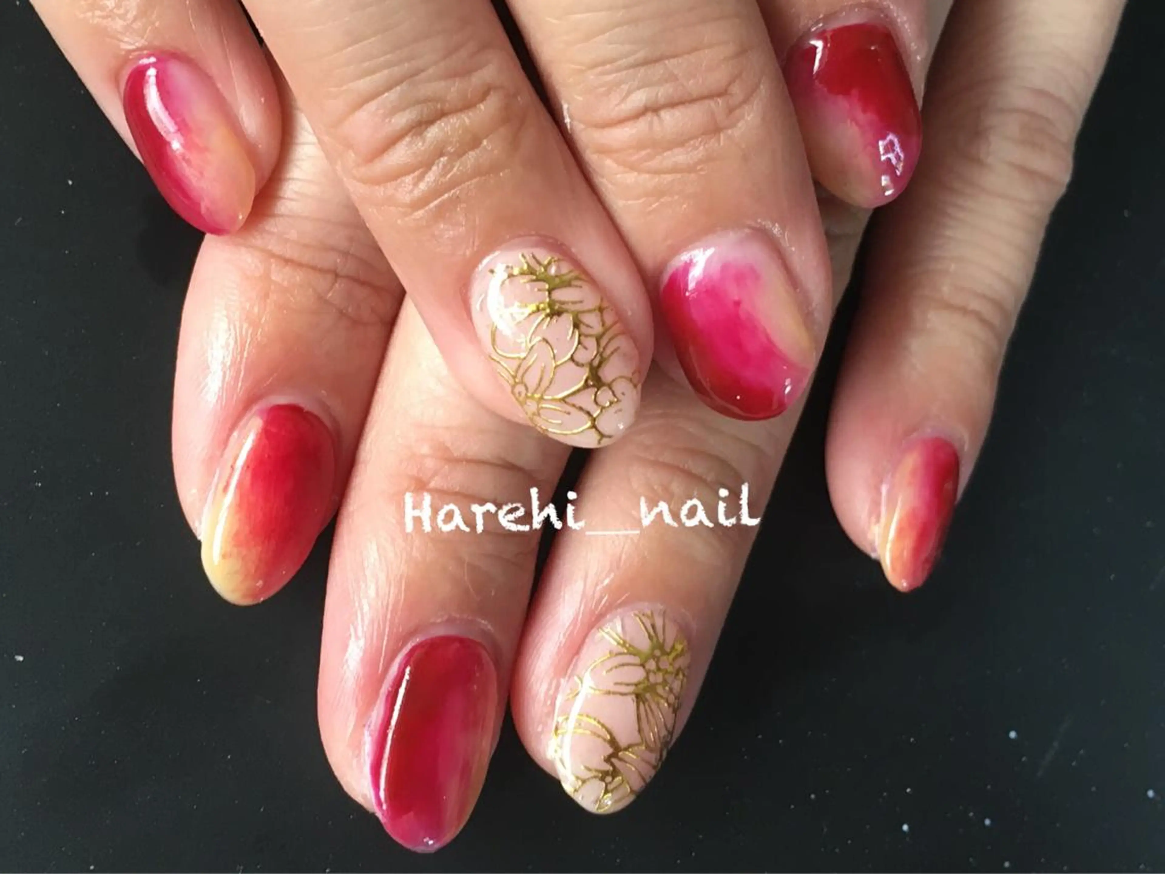 ネイル ハンドネイル Harehi_ nailのネイルデザイン