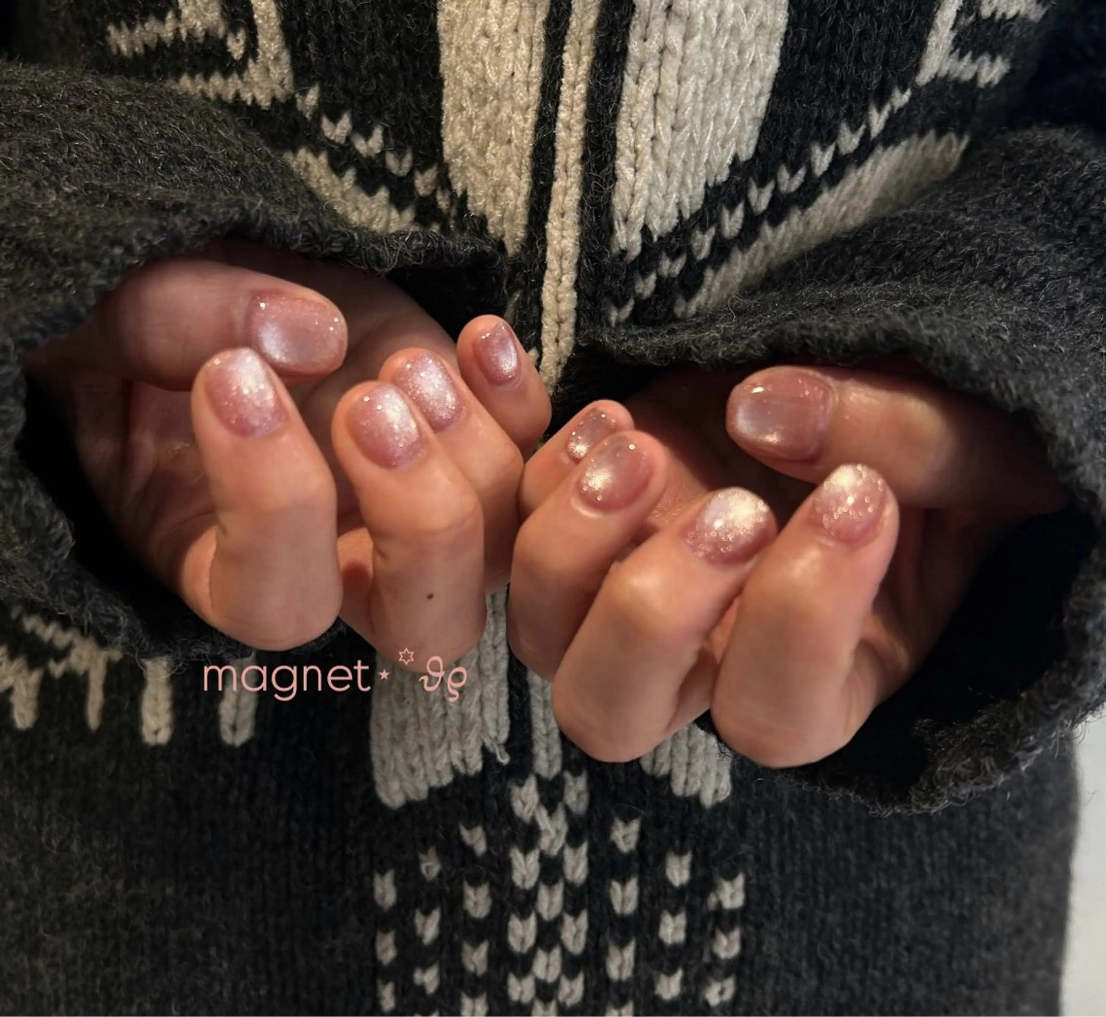 ネイル マグネットネイル Ranmiii 新宿店所属・nagi .のネイルデザイン