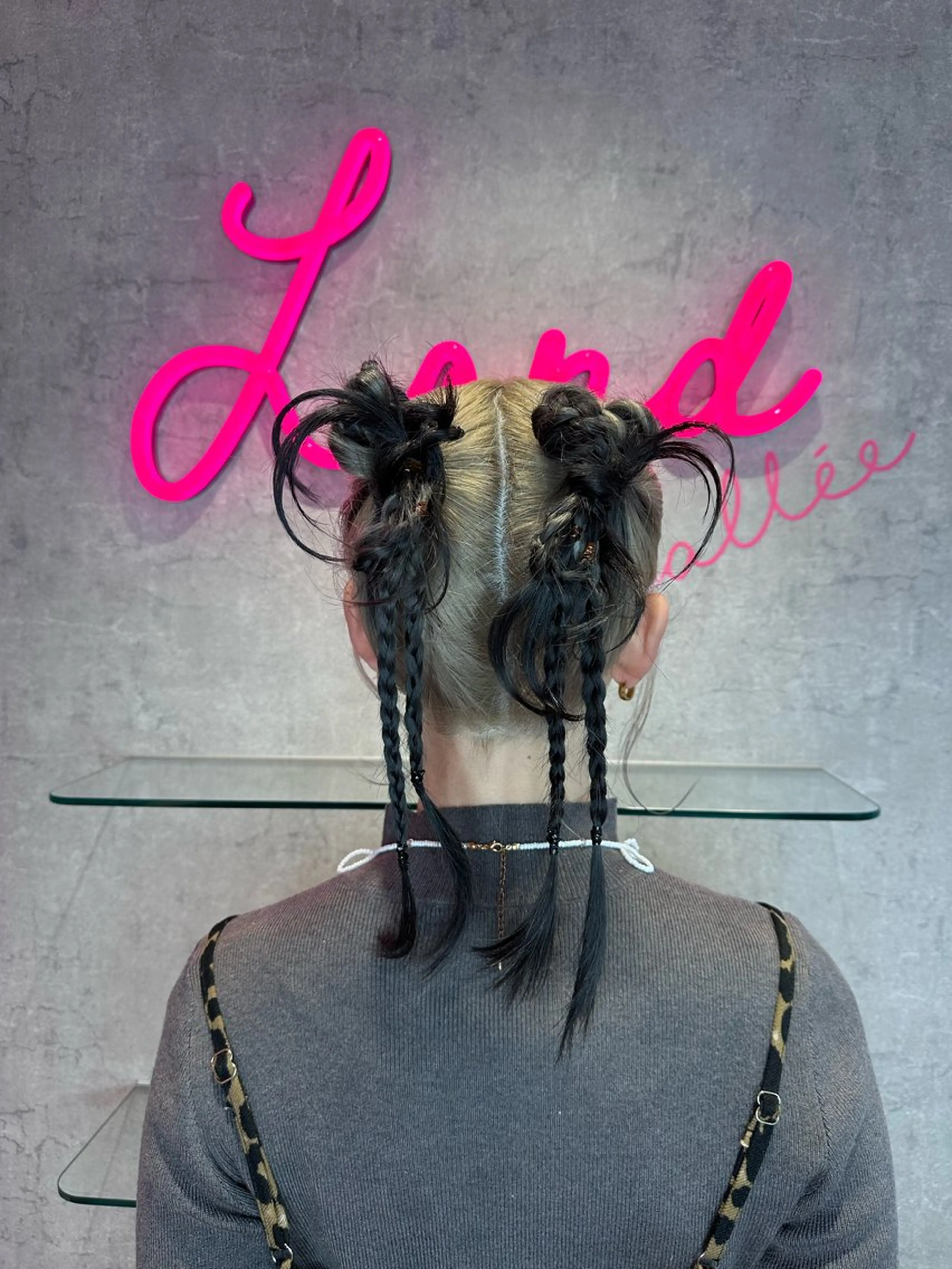 ミディアム カラー ヘアアレンジ ヘアセット 原宿/似合わせ/髪質 改善/レイヤー/優希のヘアスタイル