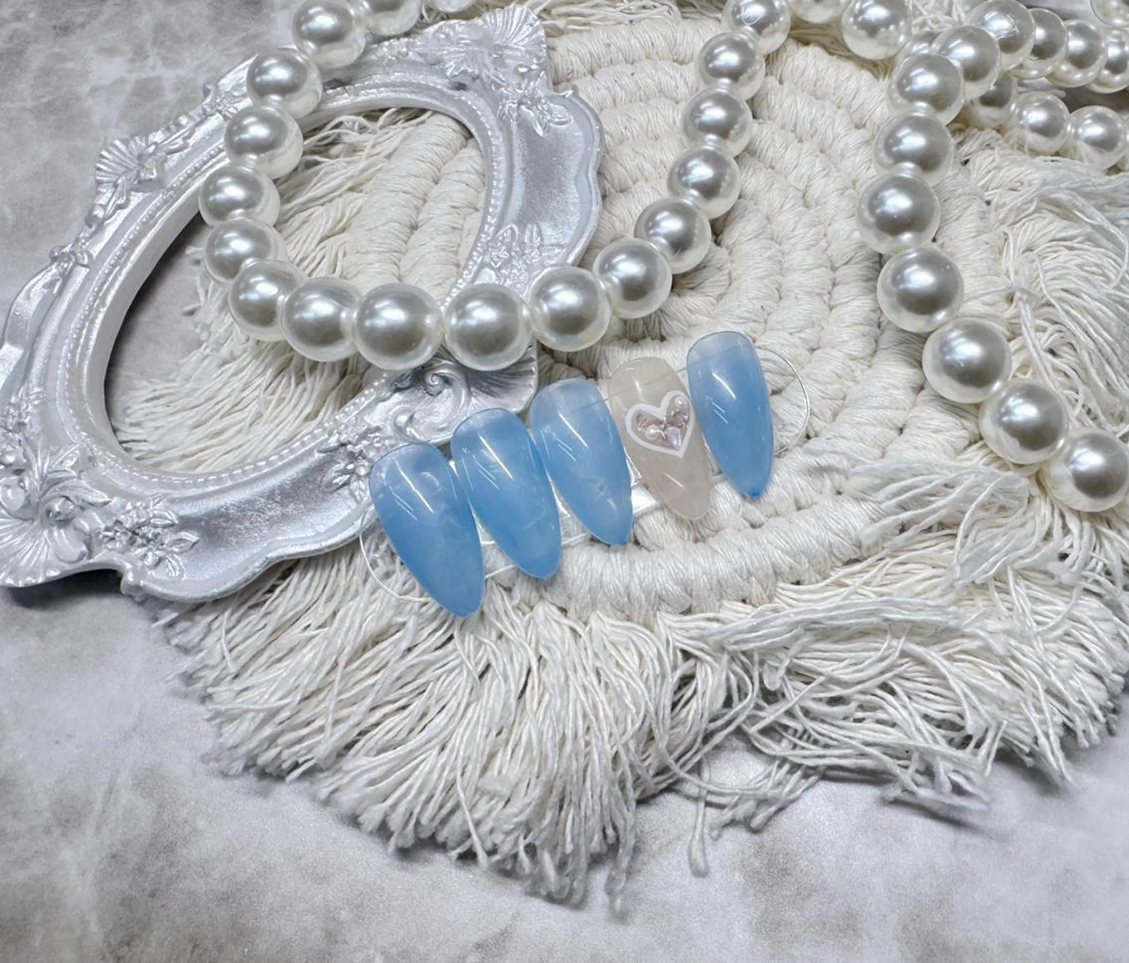 ネイル ハンドネイル ハンドケア (∩_∩)ミモネイル /eyelashのネイルデザイン