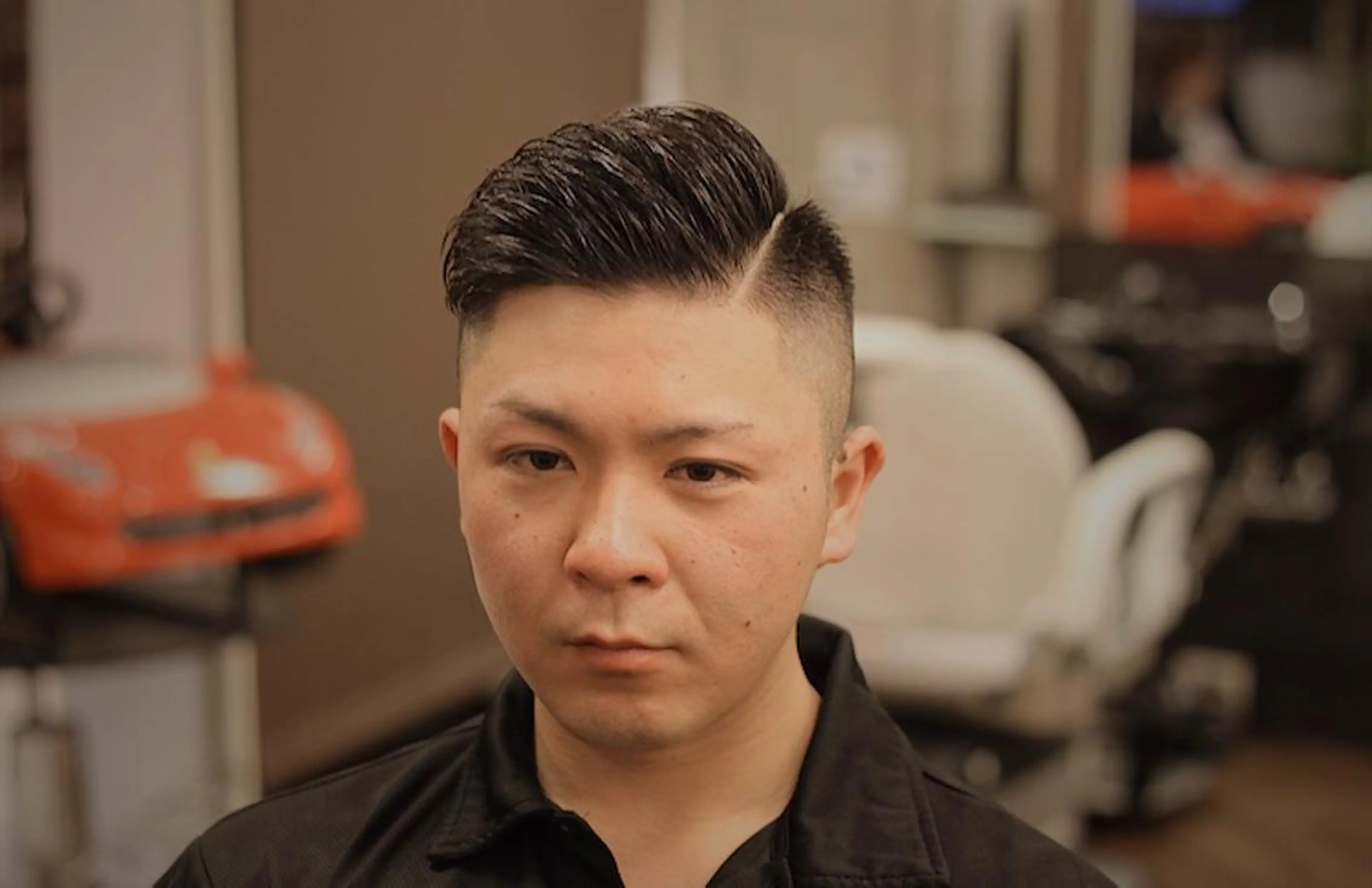 ショート メンズ フェードカット カット ヘアセット 前田賢生 ご新規様はNGのヘアスタイル