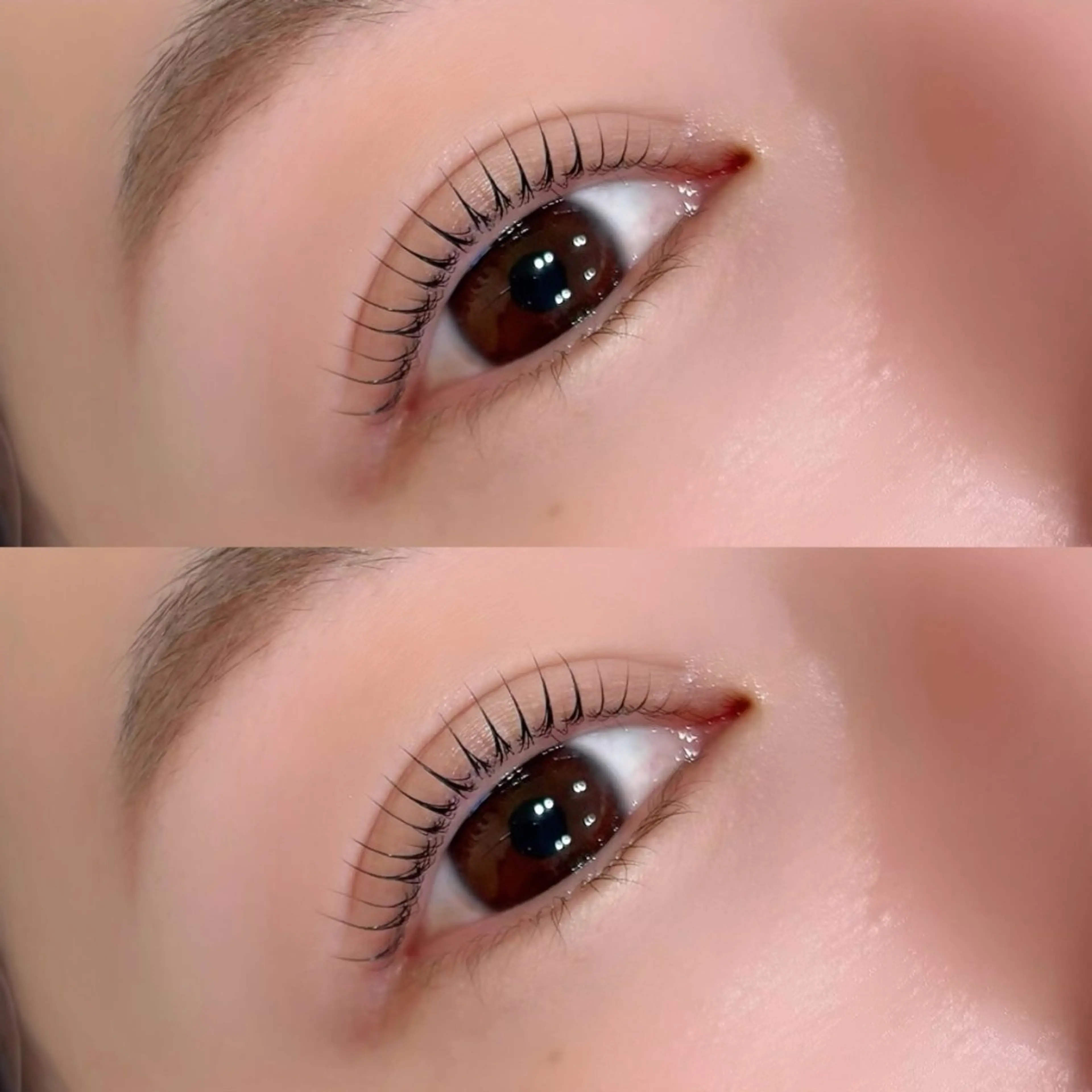 【ミニモ限定✨】高濃度ケラチントリートメント＋アイシャンプー付き🫧ダメージレスまつげパーマ上の写真