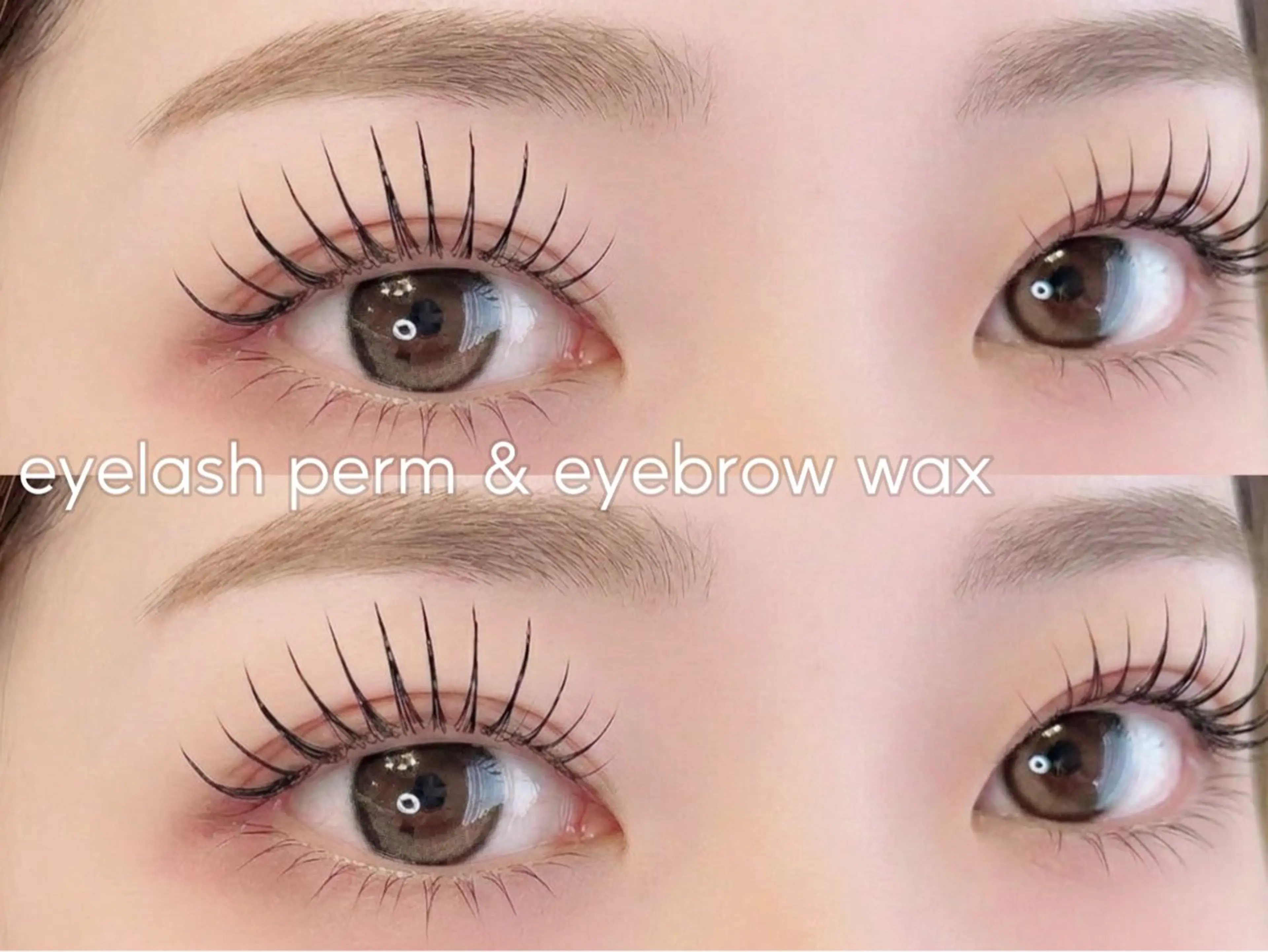 3月限定まつ毛パーマ＋美眉毛ワックスセットメニュー🪞（間引き/メイク仕上げあり）¥12,100→¥9,400の写真
