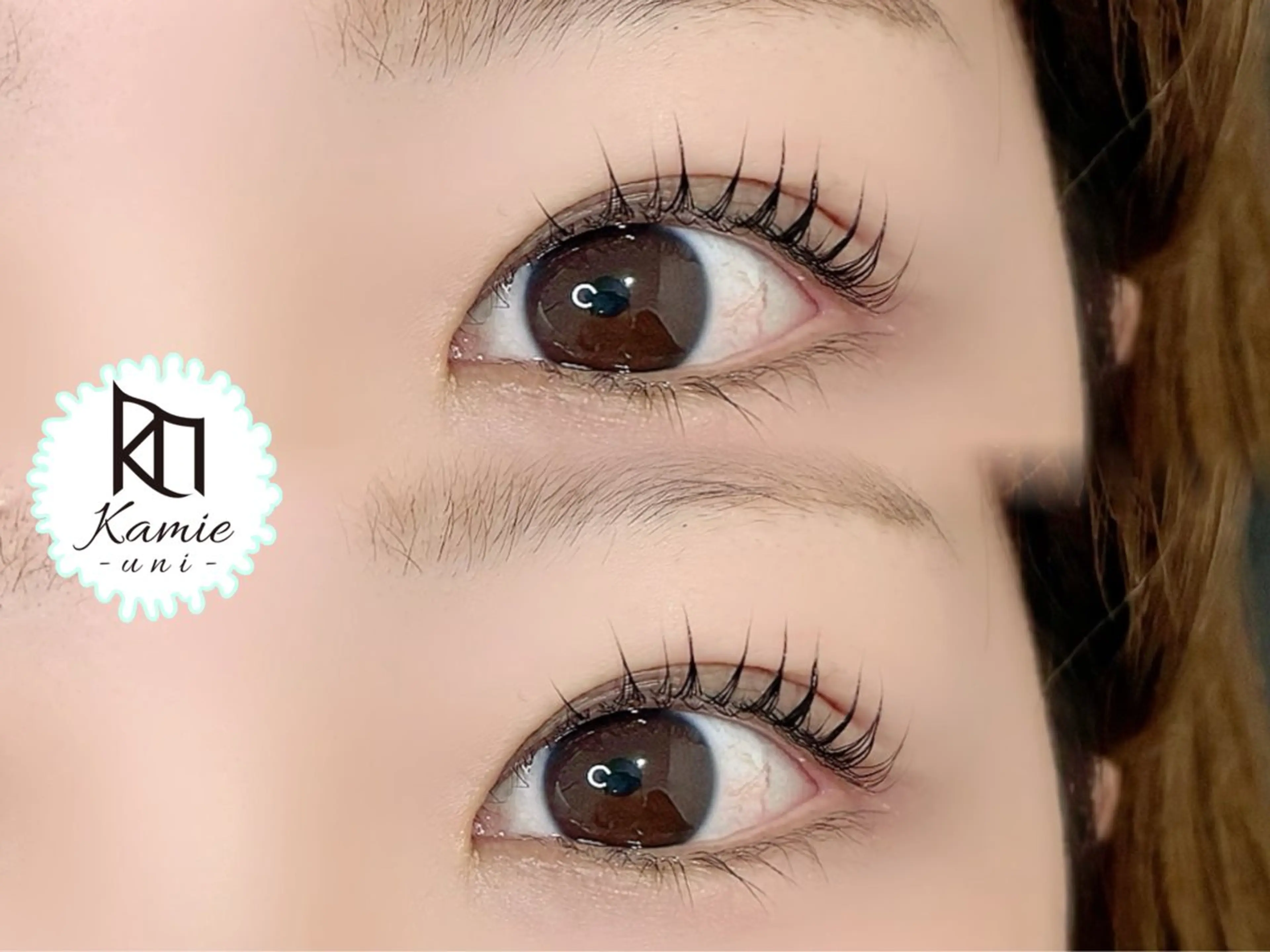 マツエク・マツパ マツパ Kamie-uni wakoのマツエク・マツパデザイン