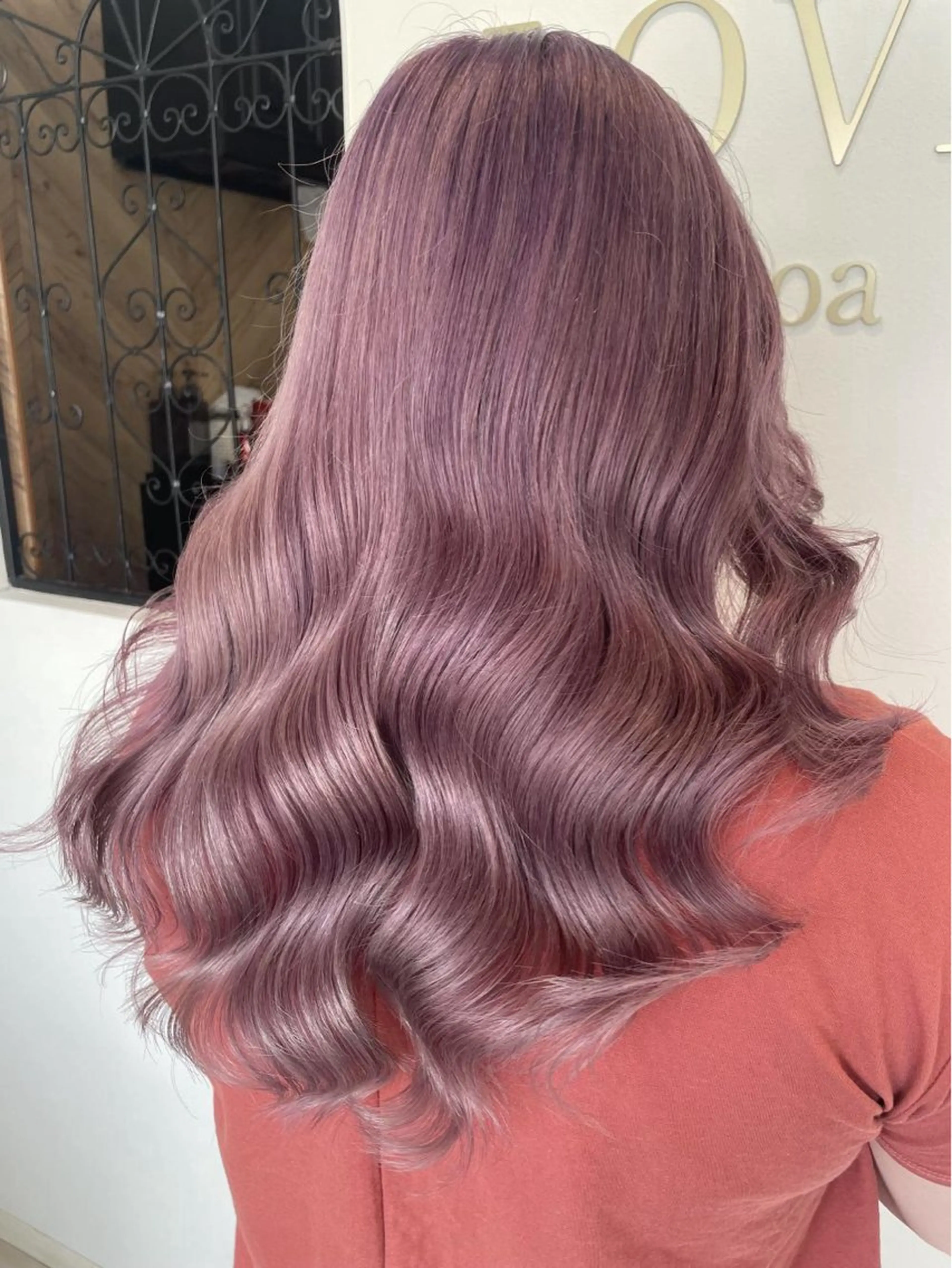 ロング カラー ブリーチ ダブルカラー グラデーションカラー ハイライトカラー インナーカラー ヘアカラー みらい🖤ブリーチ 縮毛矯正モデル募集のヘアスタイル