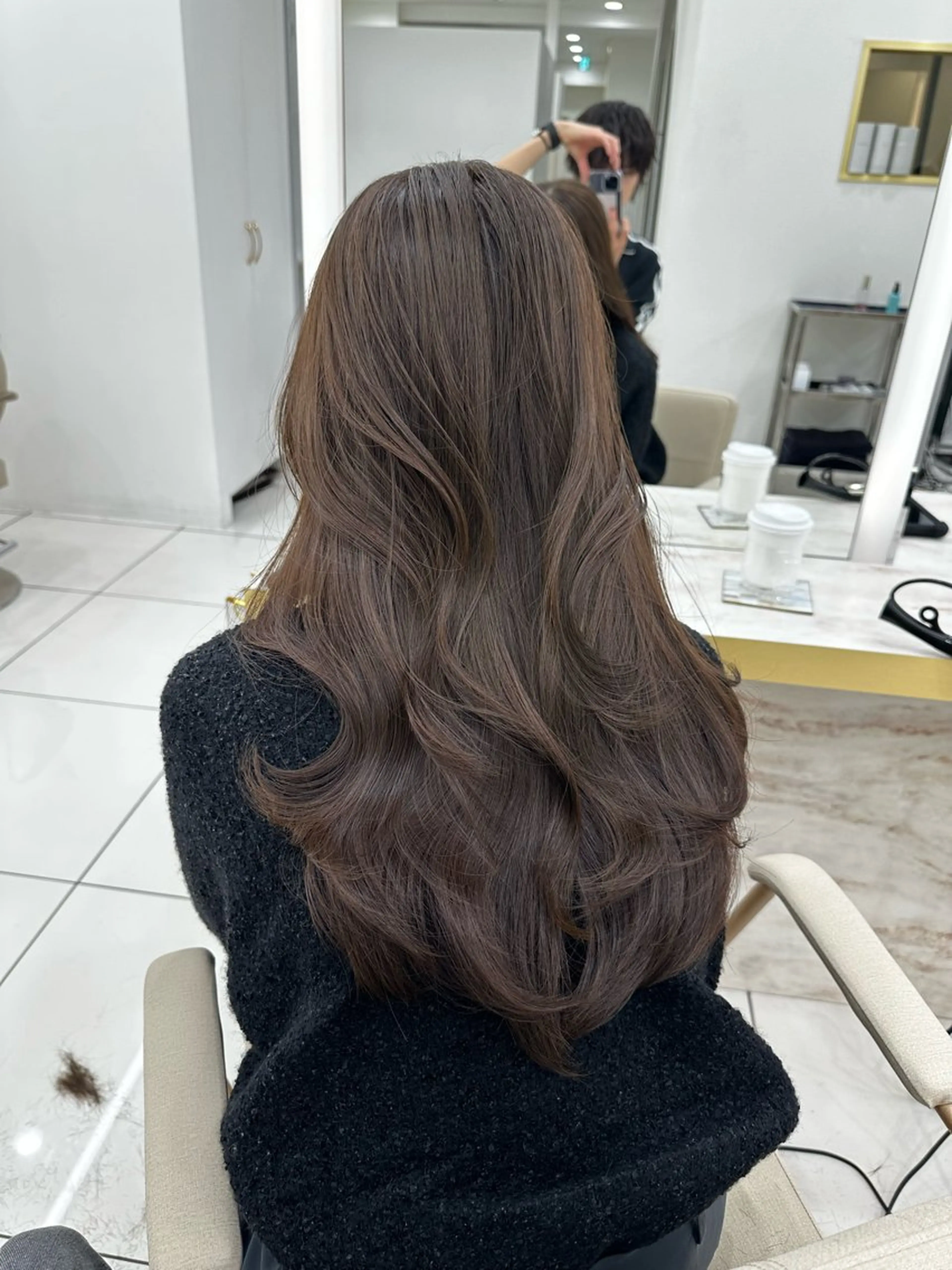 【🌟ブリーチなしで明るくしたい方に🌟】ダブルケアカラー💎＋トリートメントサービス🫶🏻の写真