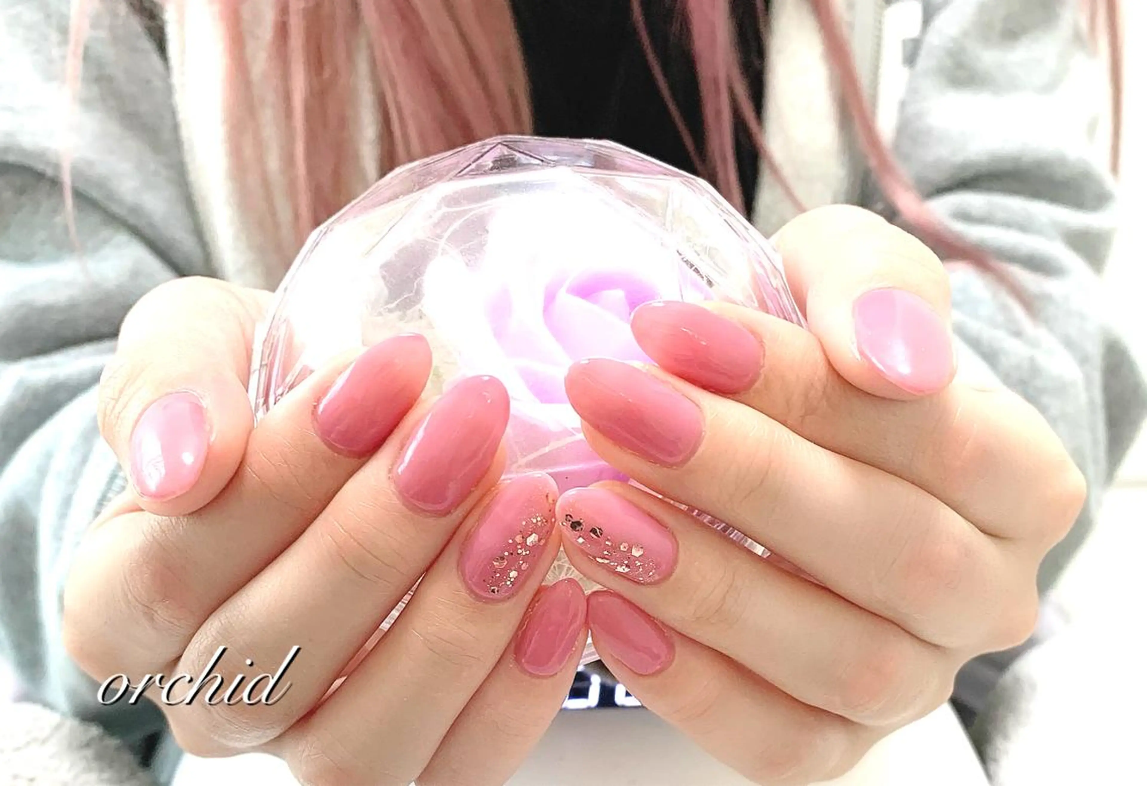 ネイル orchid ♡オーキッドのネイルデザイン