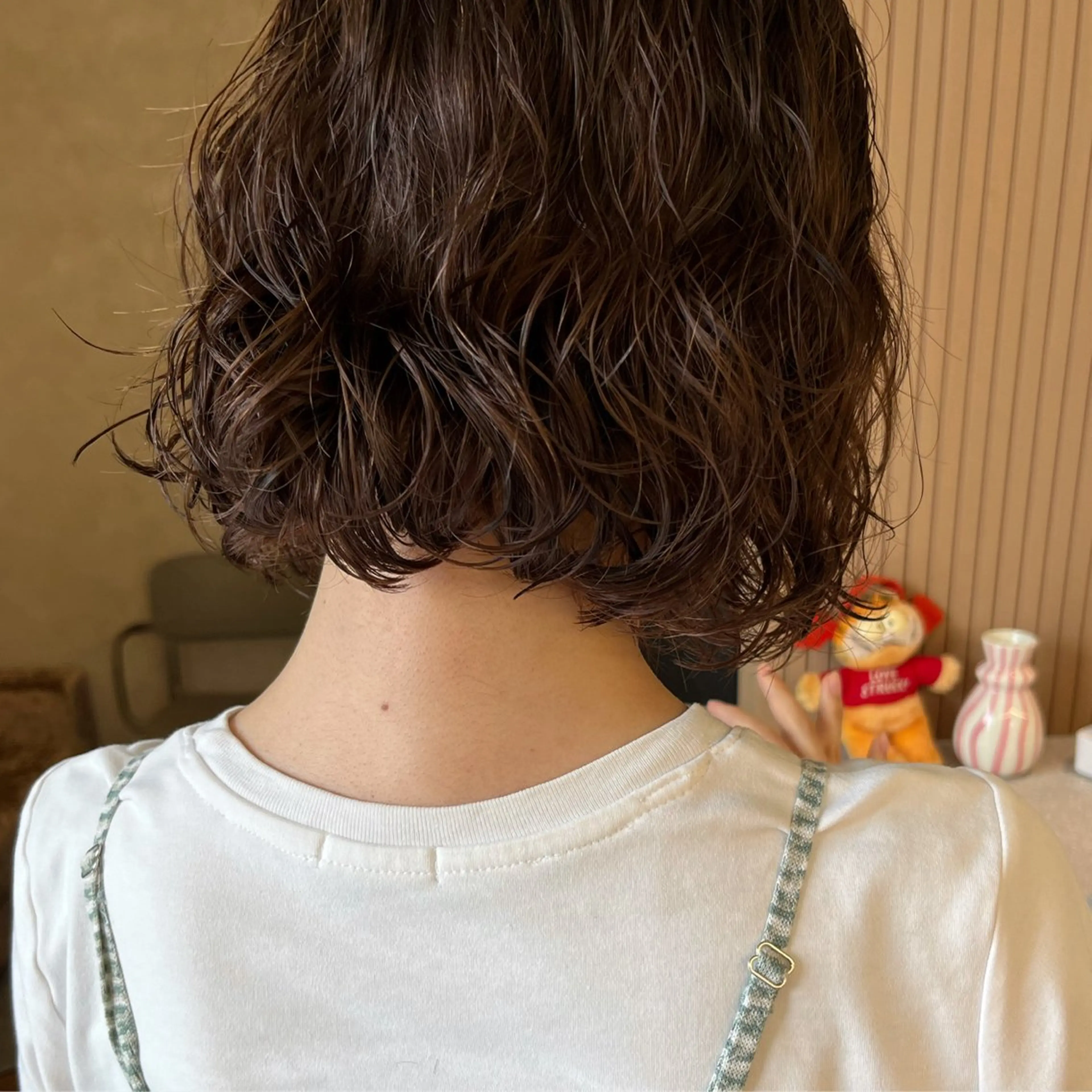ミディアム 小山 水綺のヘアスタイル