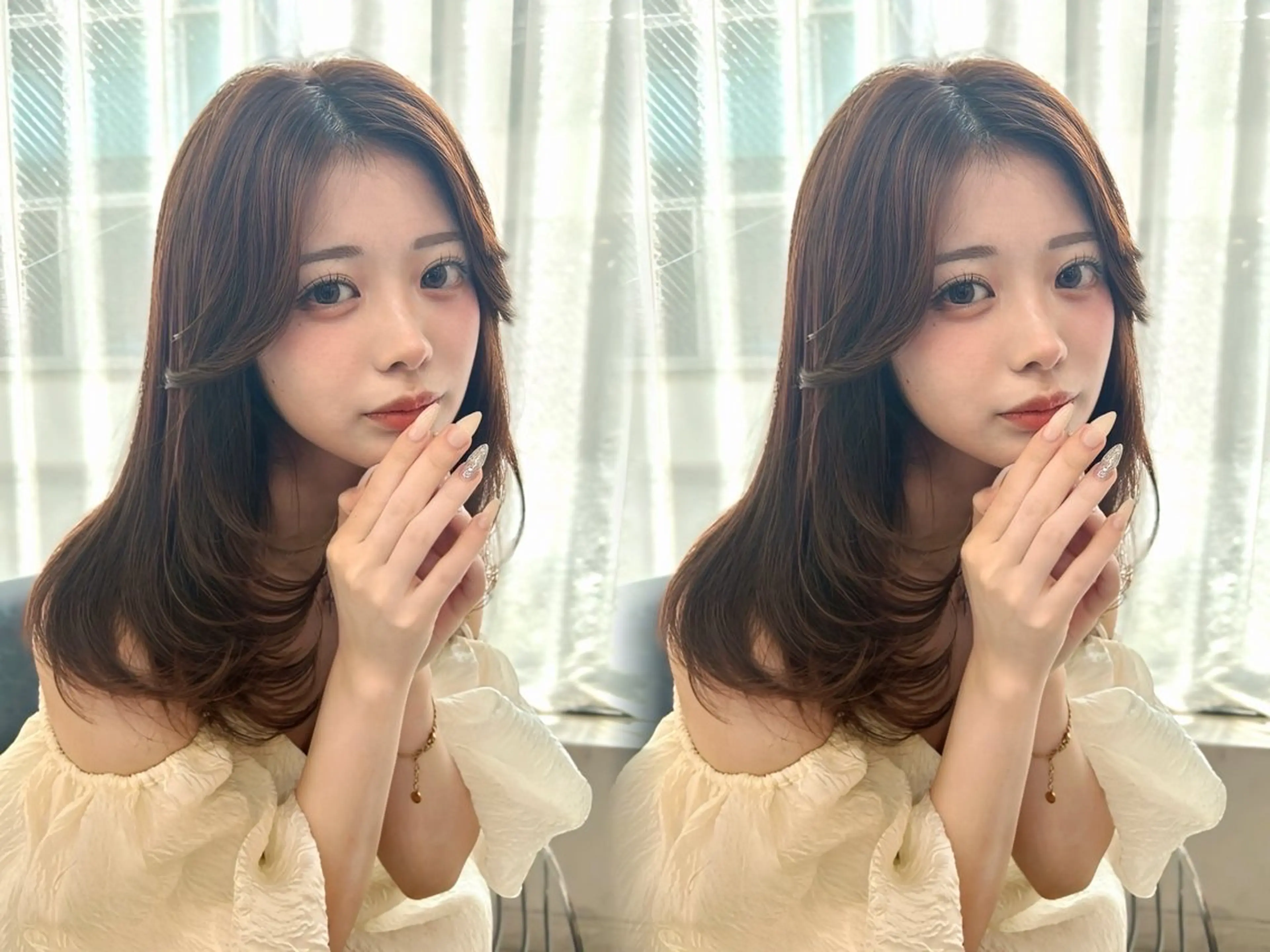 ミディアム カット ヘアカラー トリートメント votan渋谷所属・木串 楽人のヘアスタイル