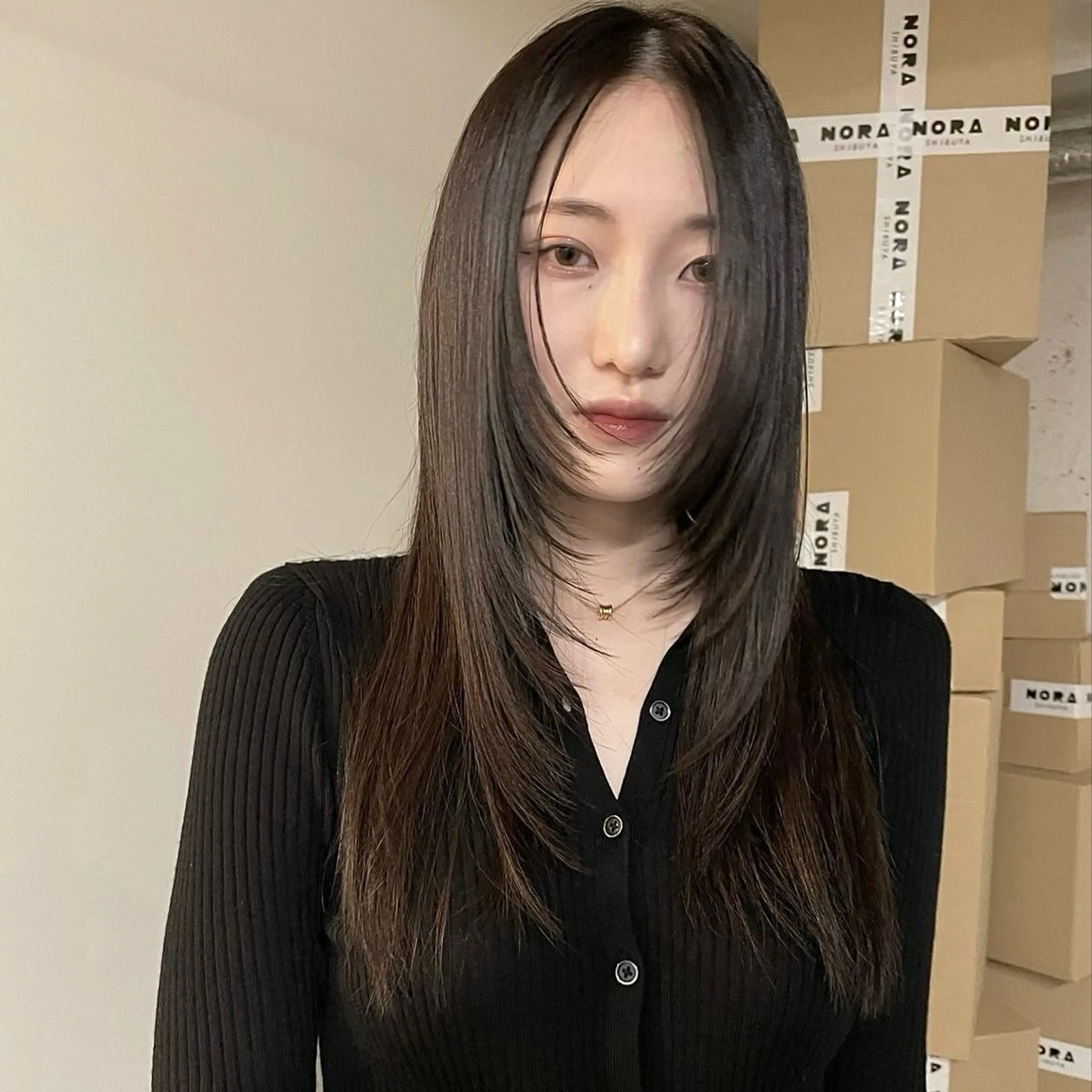 ロング カラー hinako 🍒のヘアスタイル