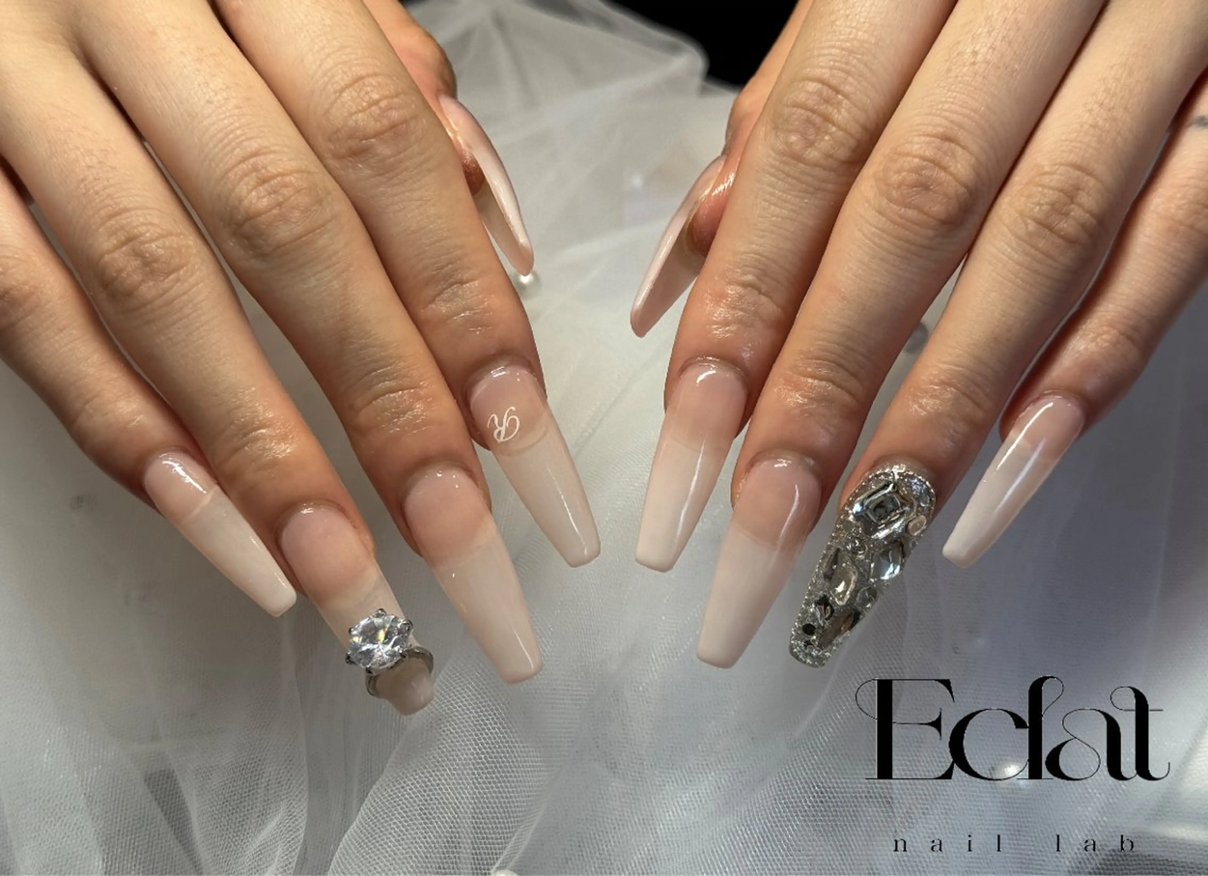 ネイル ハンドネイル ネイルラボEclat RINAのネイルデザイン