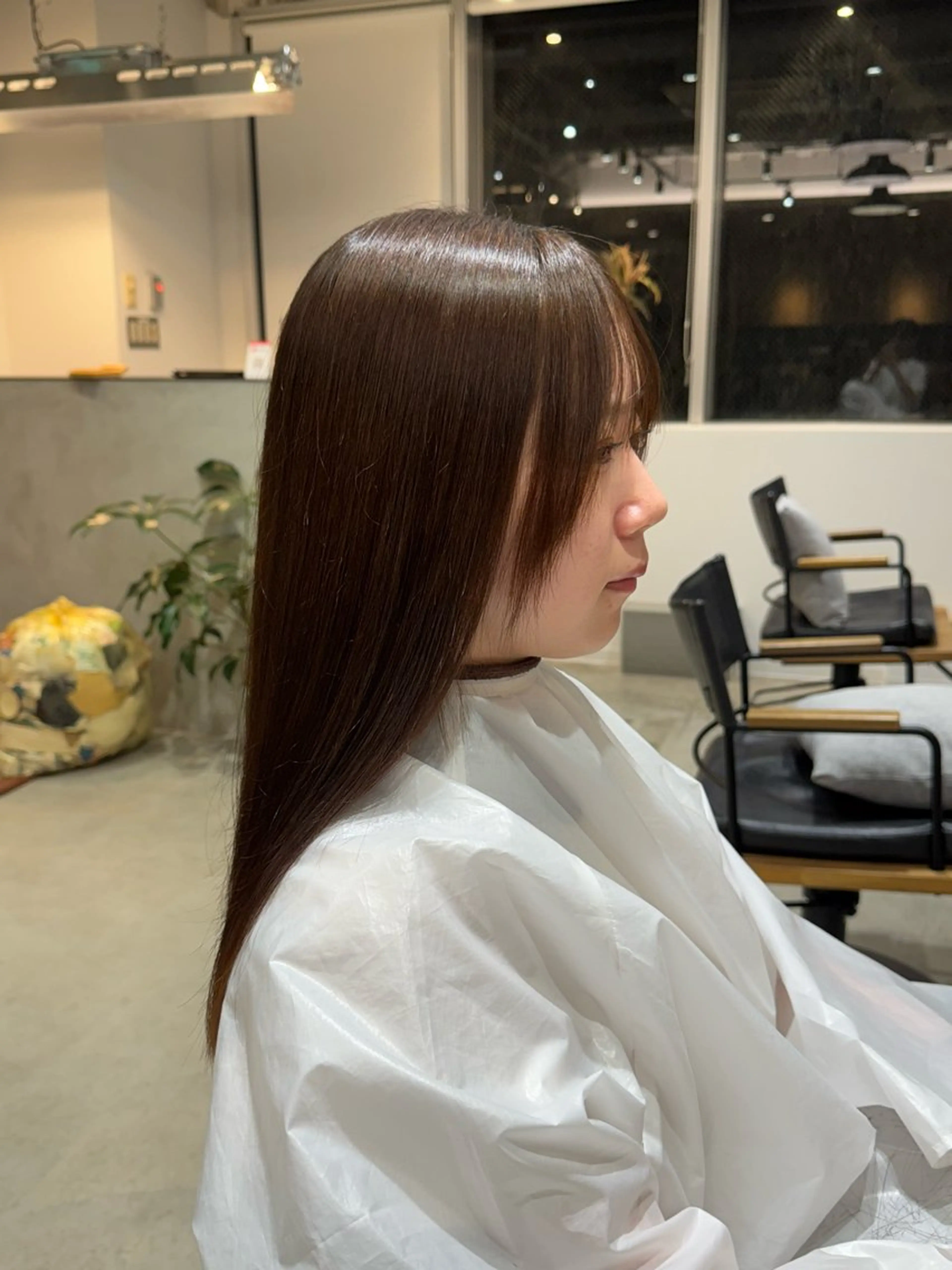 ロング 縮毛矯正 🐋湊 ゆうき /ショートカット🫧のヘアスタイル