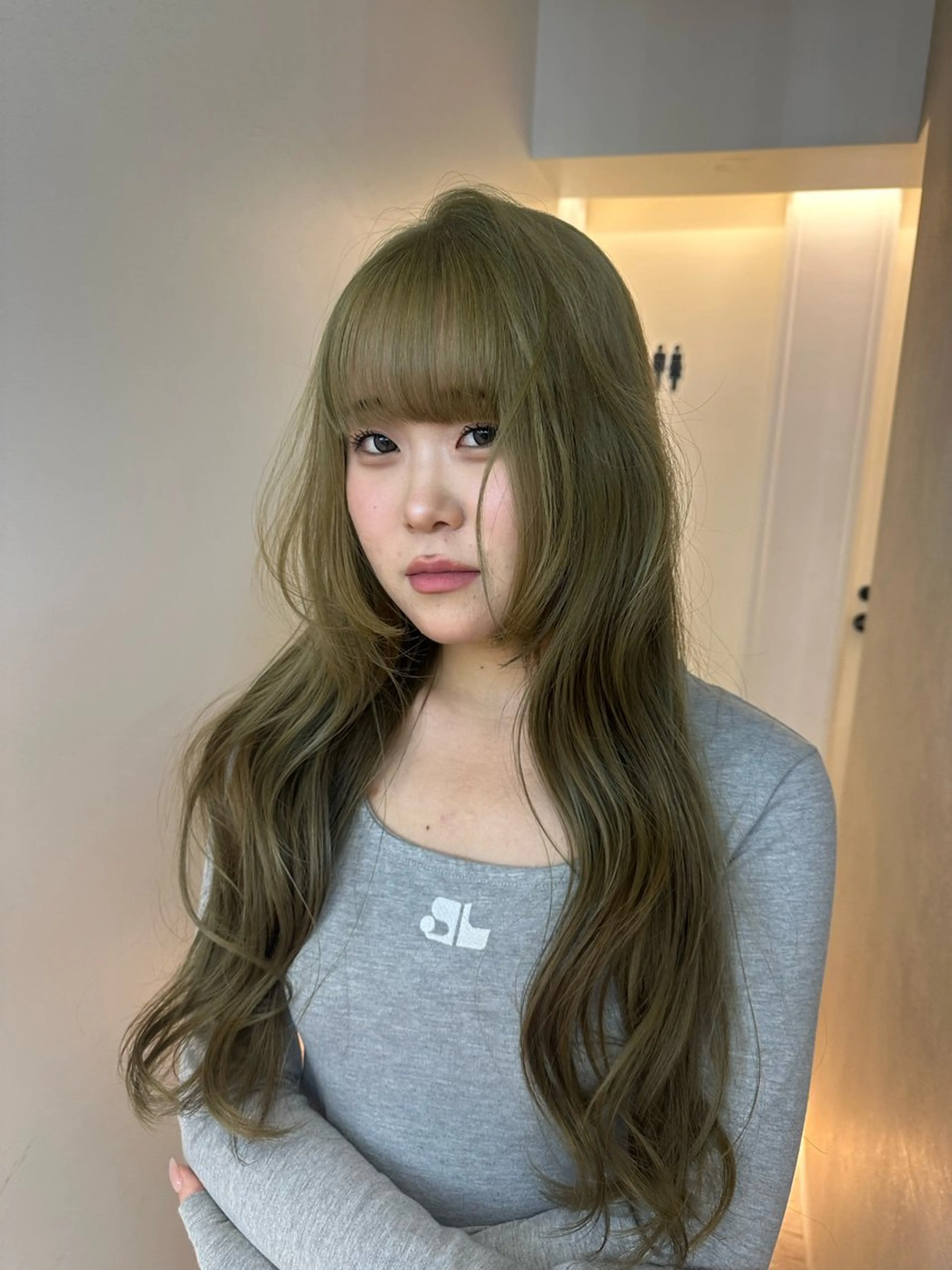 カラー ヘアカラー ハイトーン特化 pepe🎀のヘアスタイル