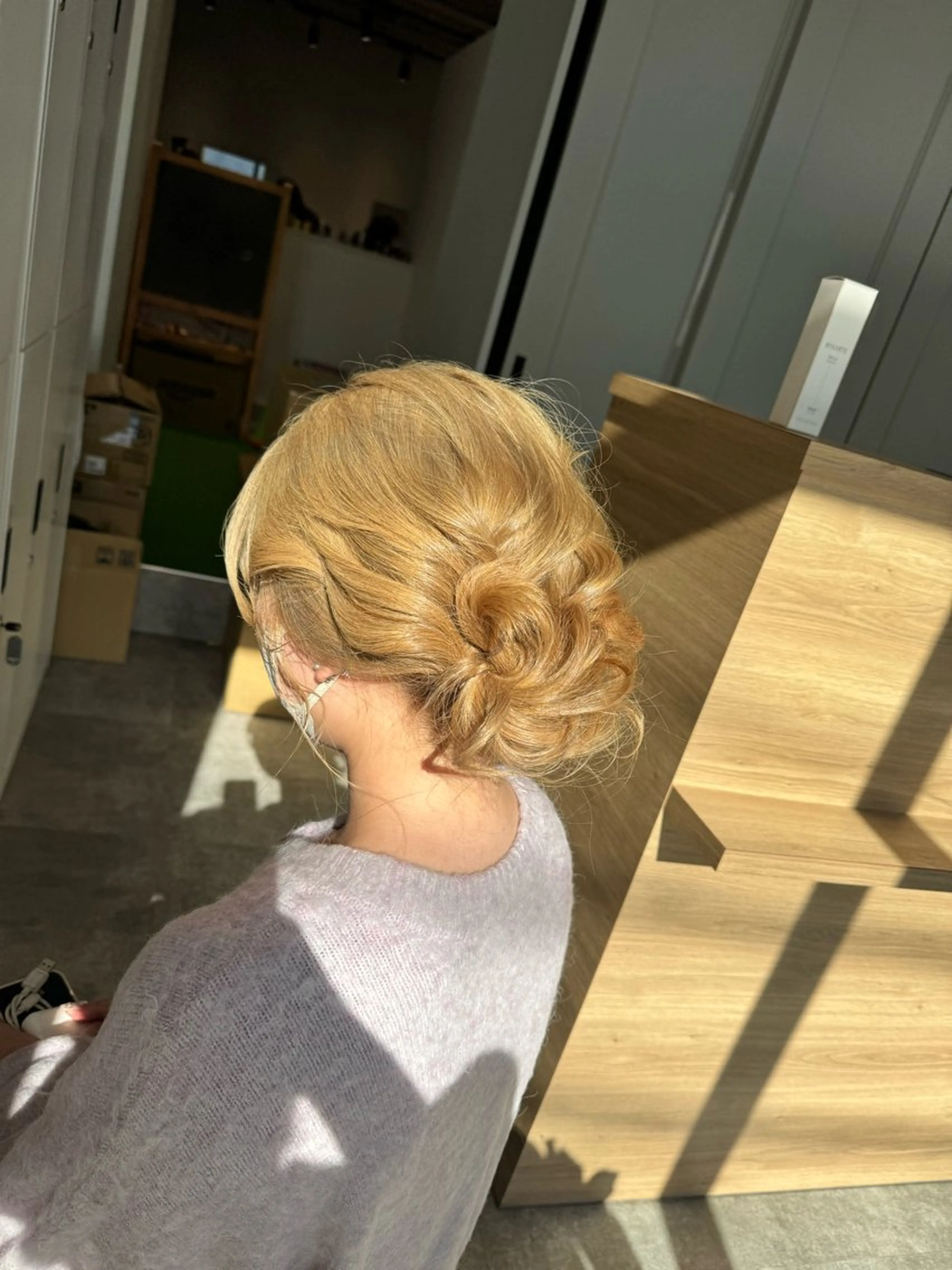 カラー ブロンド オスズ 🎀´-のヘアスタイル