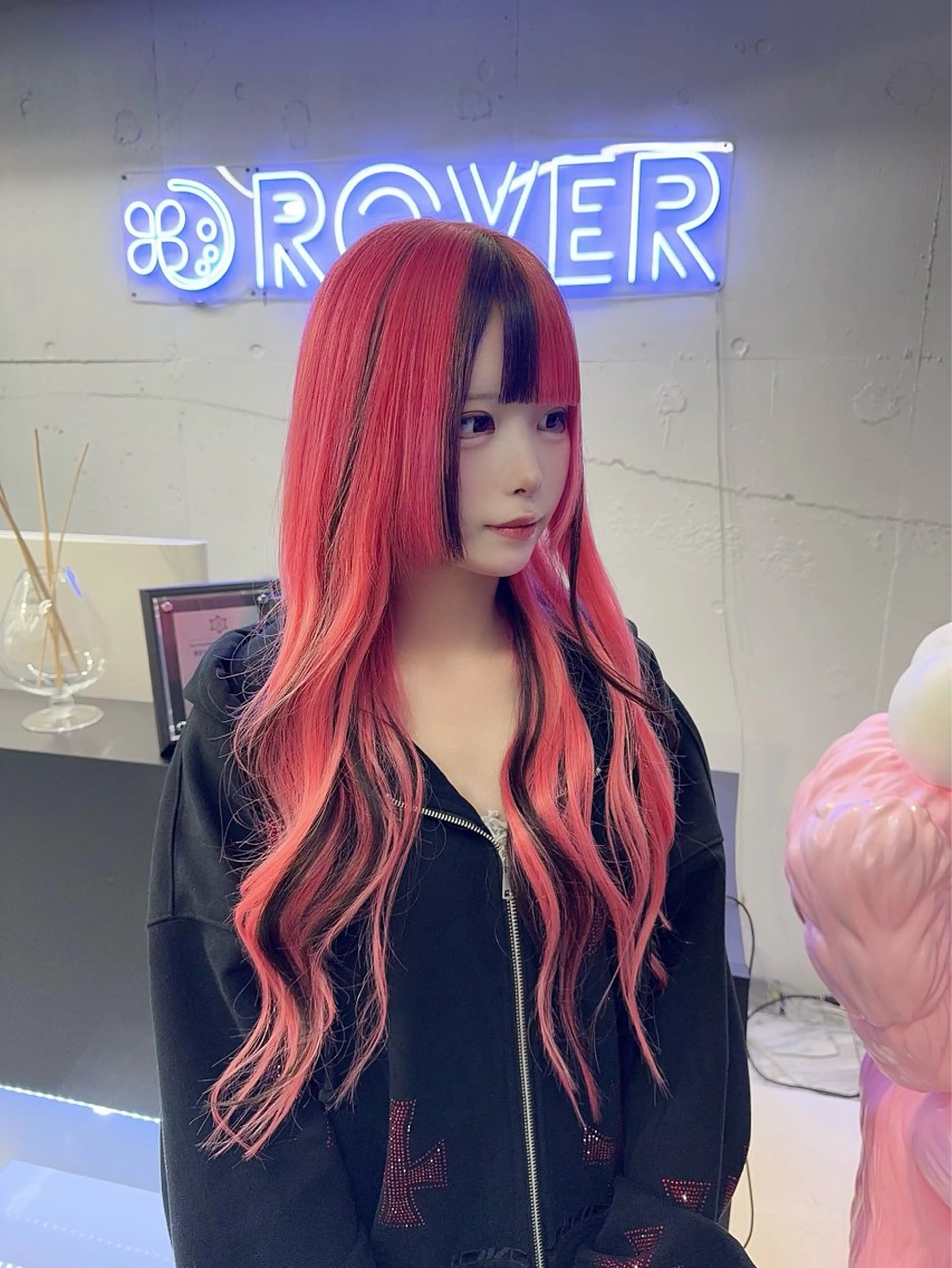 ロング カラー ブリーチ エクステ エクステ ミユル/ 盛れるエクステ🎀✨のヘアスタイル