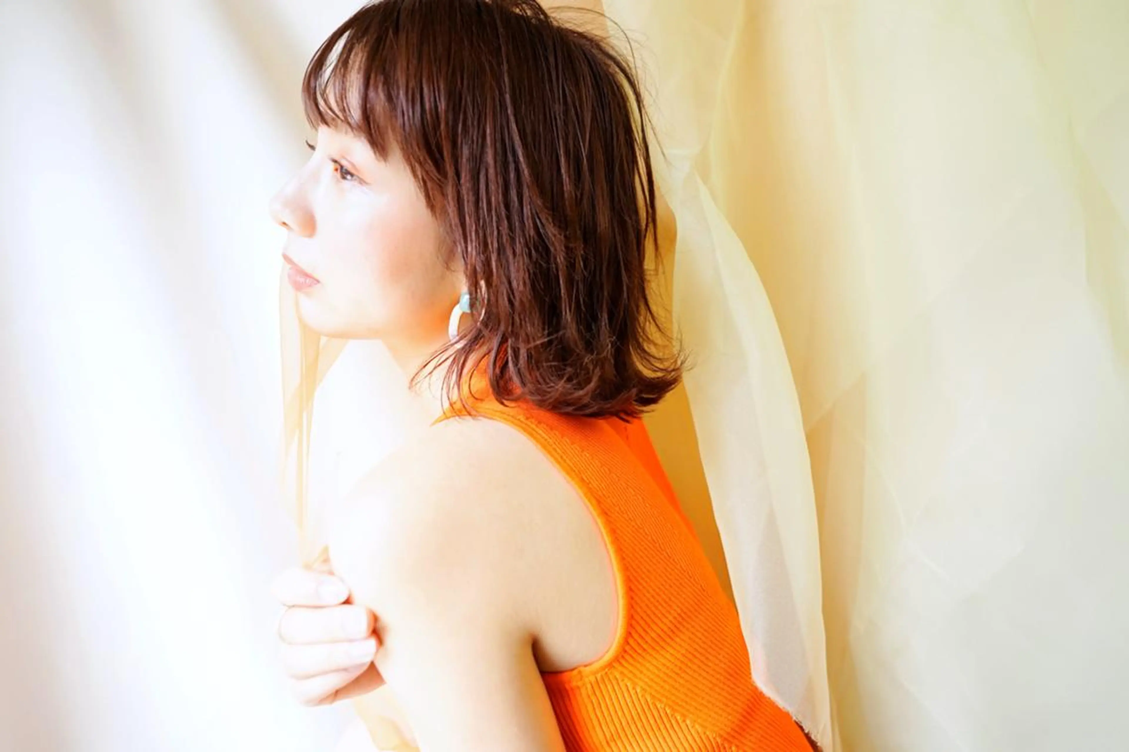 ミディアム ミディアムパーマ ハイライト 髪質改善 タンバルモリ ヨシンモリ カット ヘアカラー N° 秋田店【ナンバー】のヘアスタイル