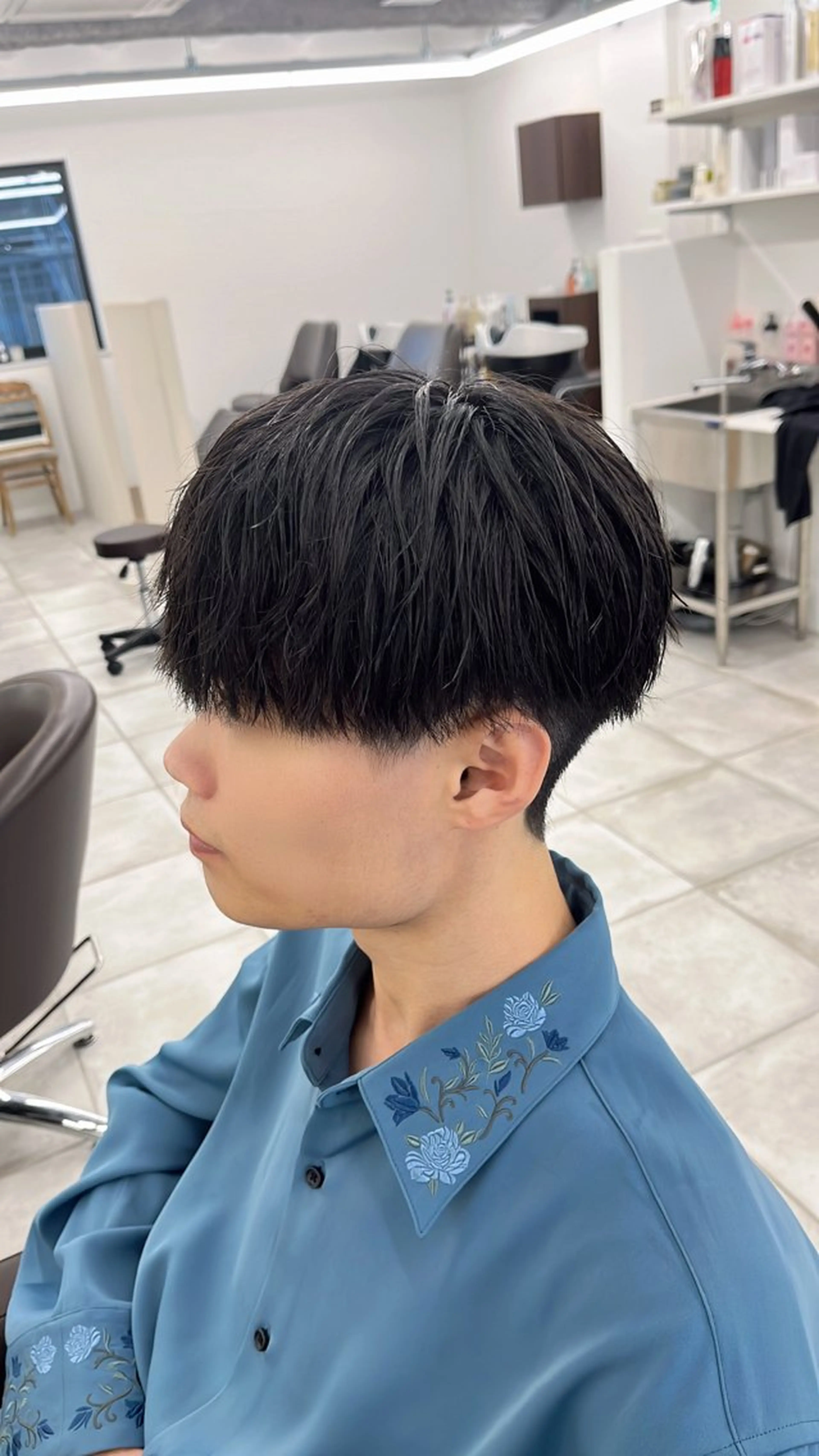 ショート パーマ メンズ 🏆メンズヘア特化 🥇代表りんぺーのヘアスタイル