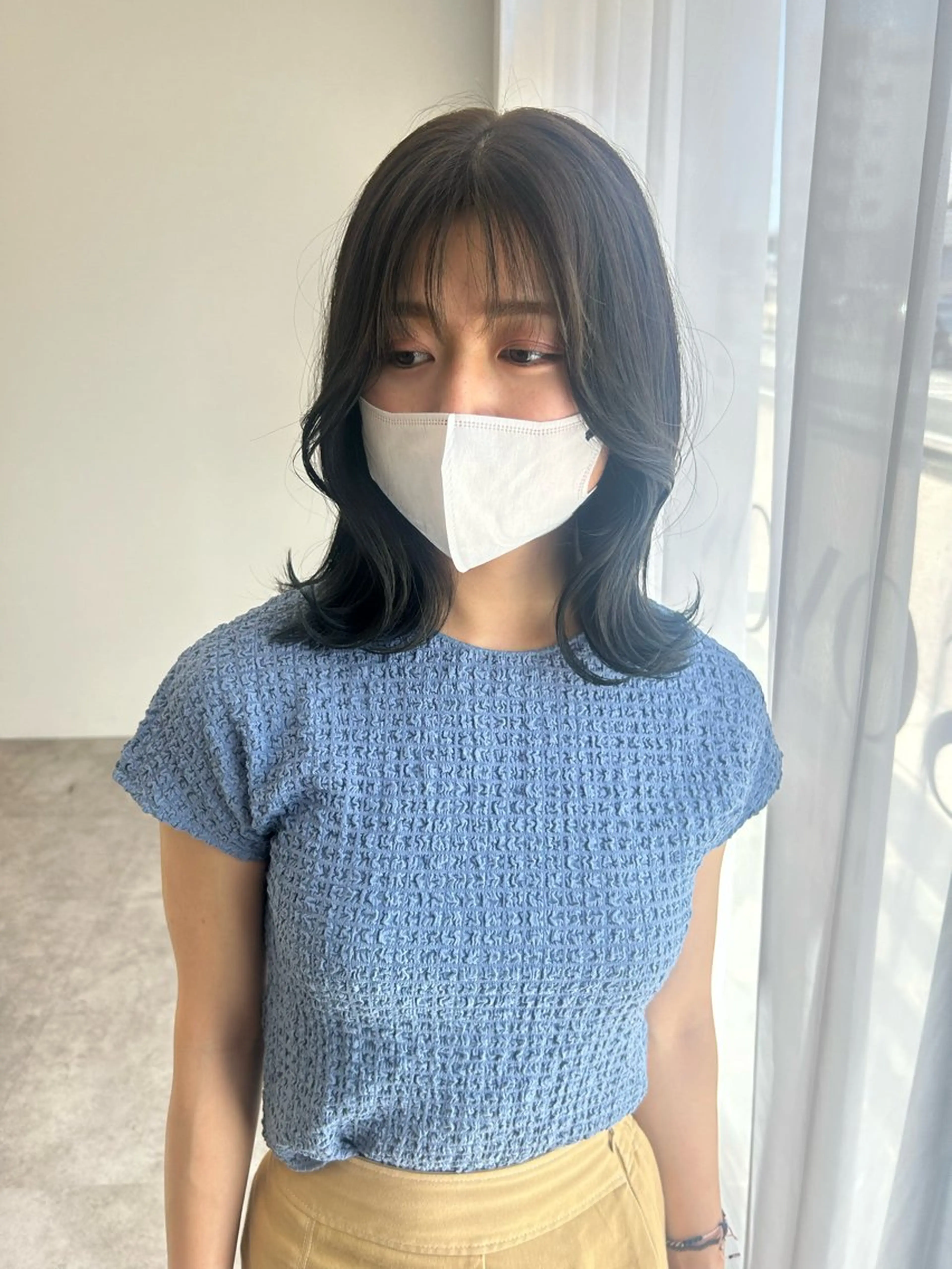 ミディアム SOYON豊田市駅店所属・SOYON豊田市駅店 MIYUのヘアスタイル