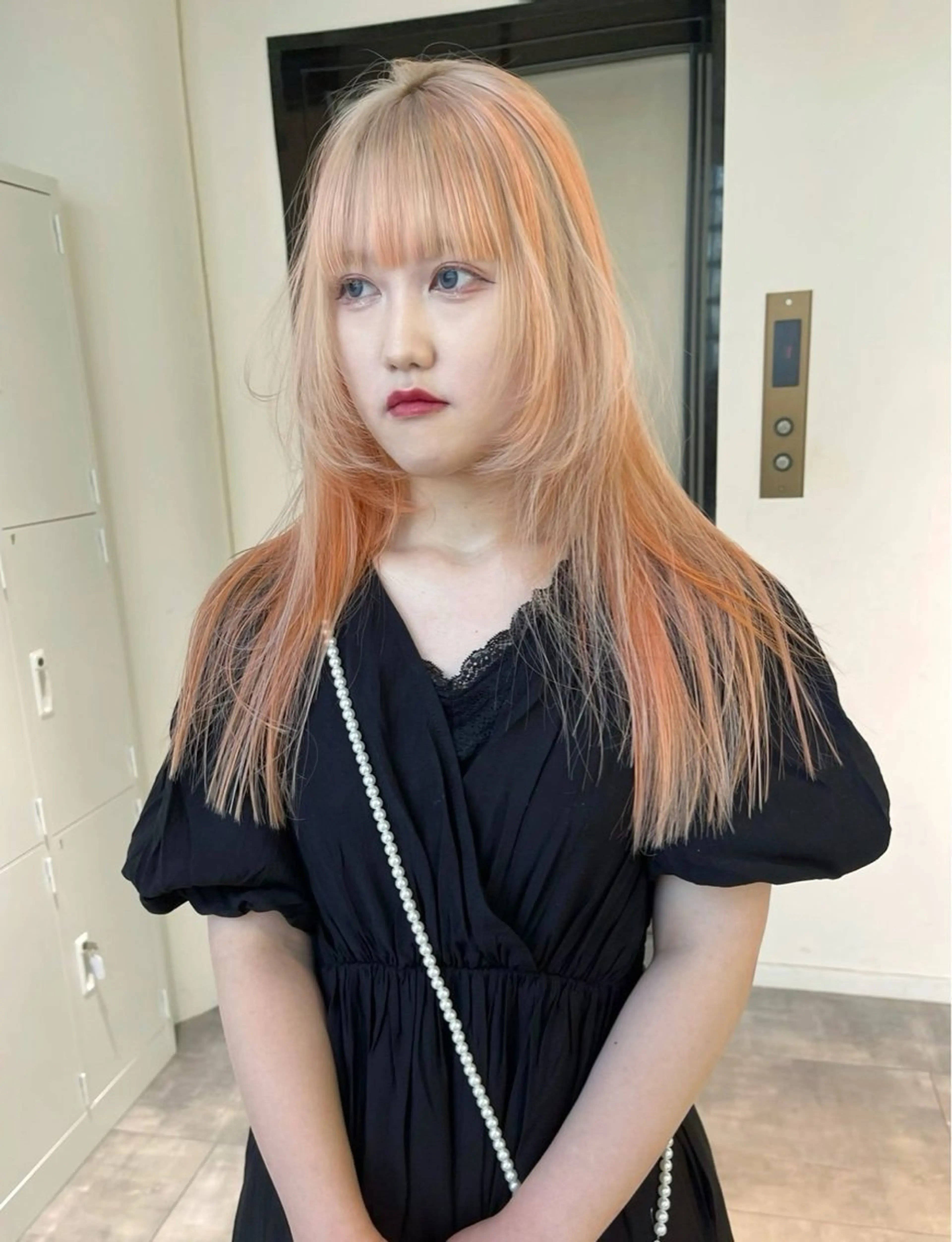 カラー 渋谷/ハイトーン/ 🪐airi👽のヘアスタイル