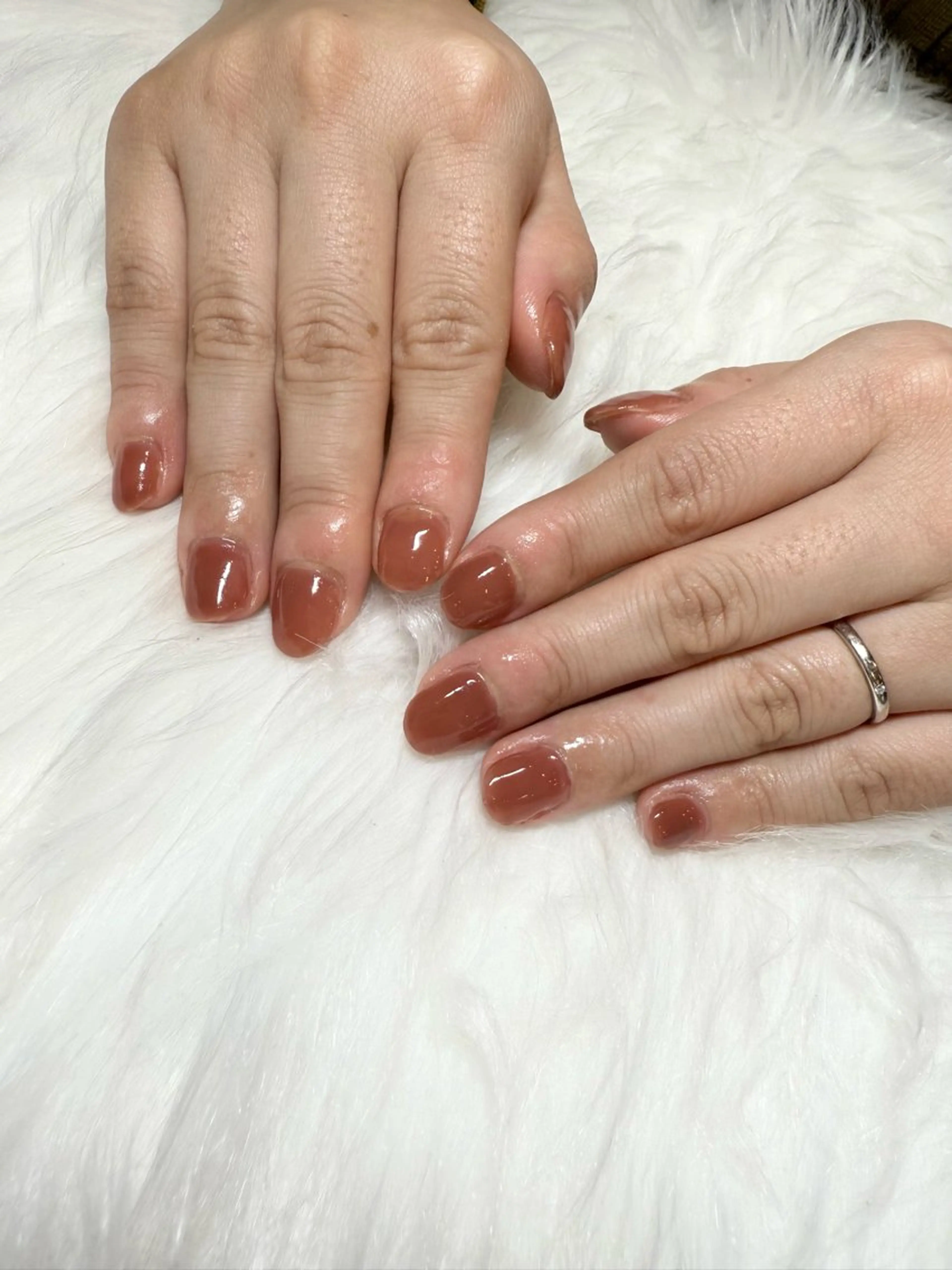 ネイル ワンカラーネイル nail salon 〜Miari〜所属・吉澤 梓のネイルデザイン