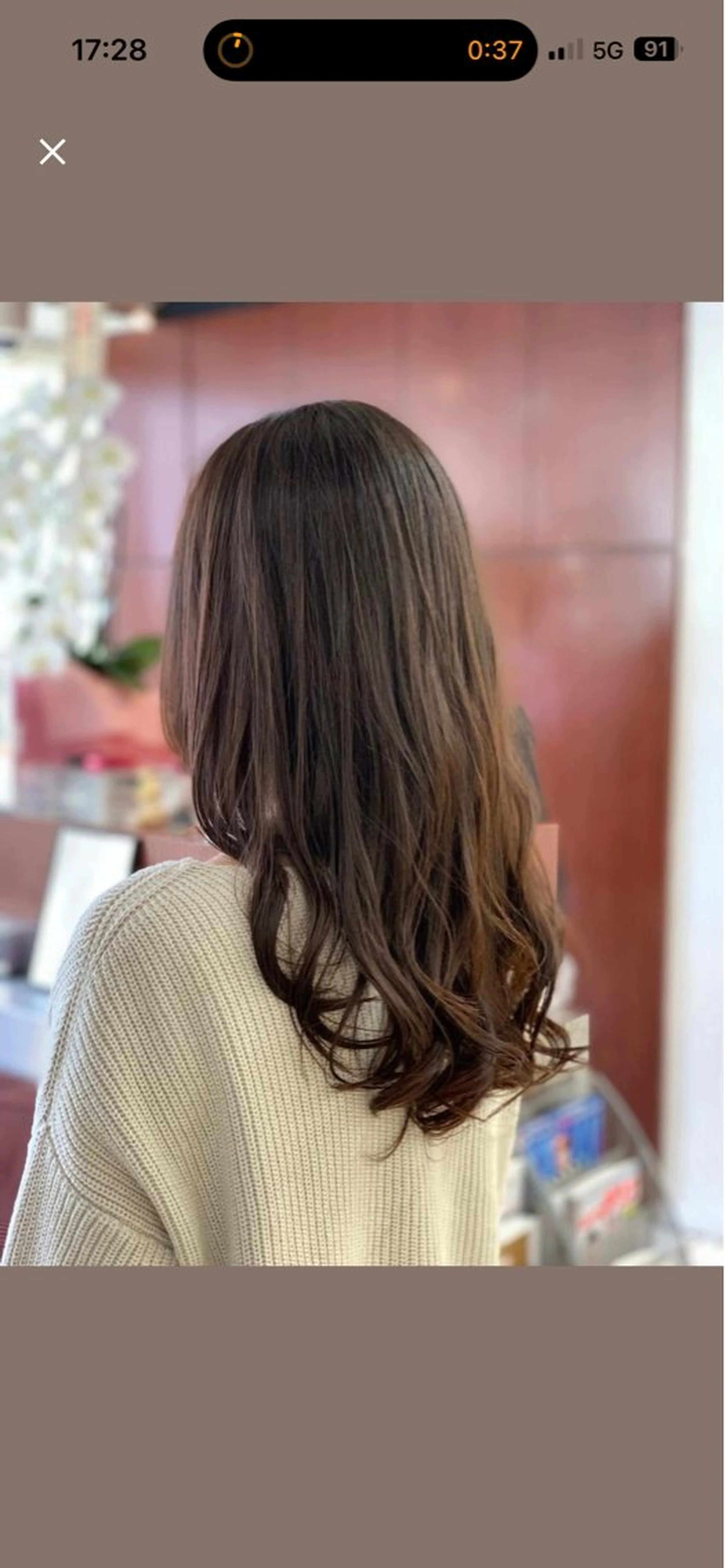 ロング カラー 相馬 一真のヘアスタイル